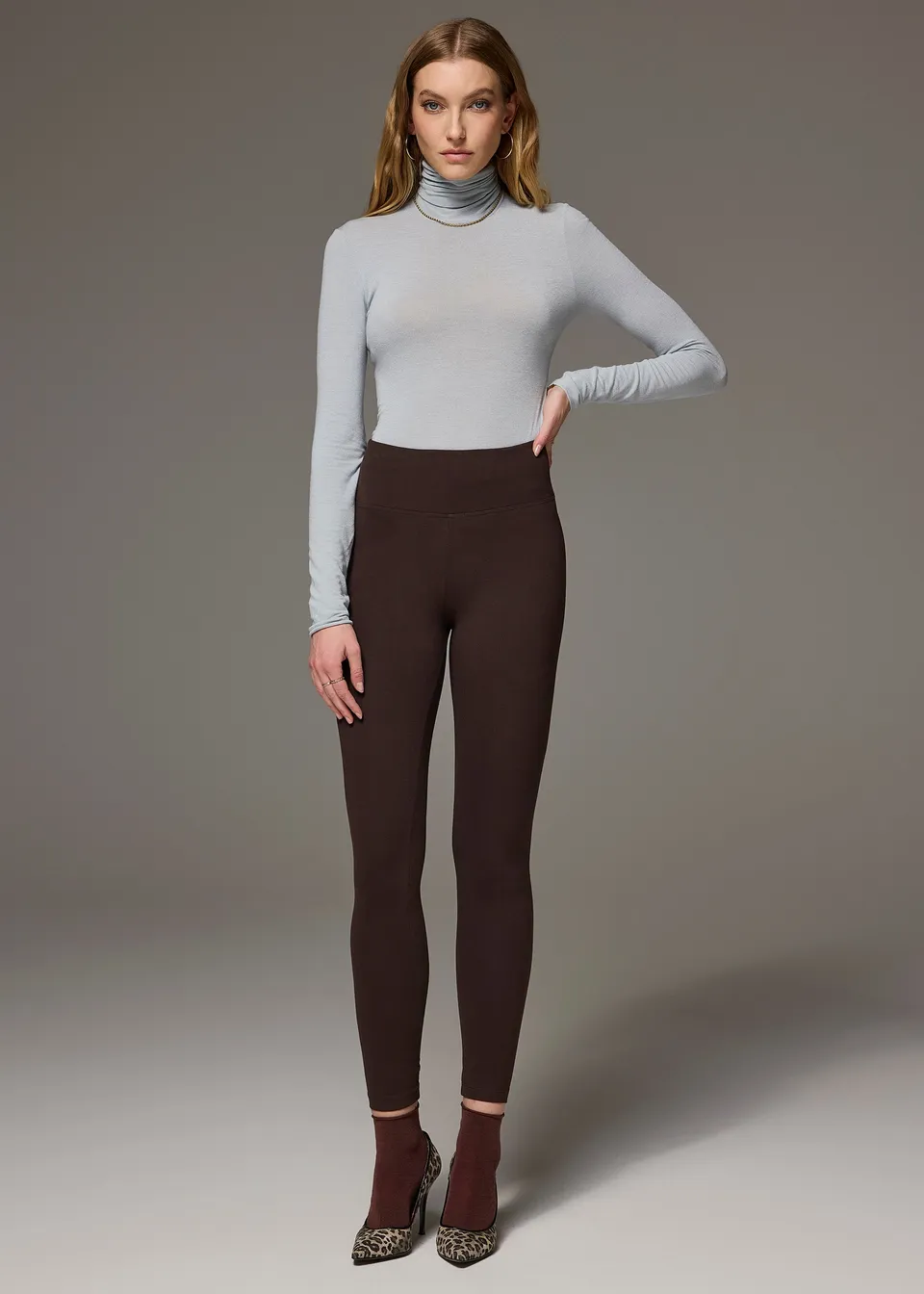 Philippe Matignon Thermique Coton leggings cotone felpato