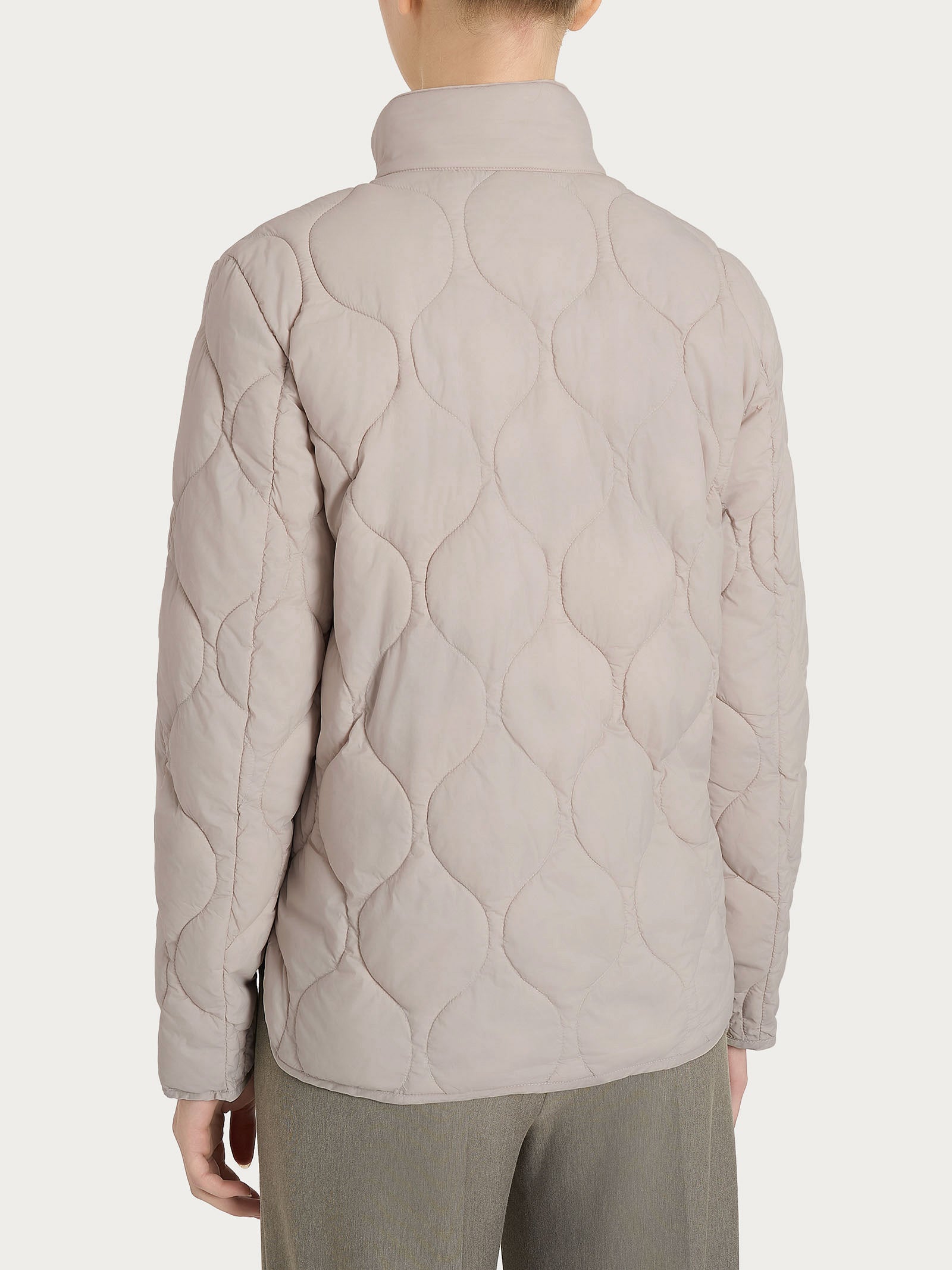 Ragno Onion Quilt piumino corto marrone