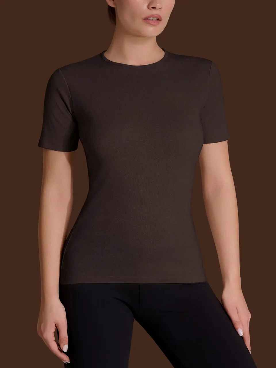 Ragno Thermo Cotton Maglietta Girocollo Cotone Chocolate Torte