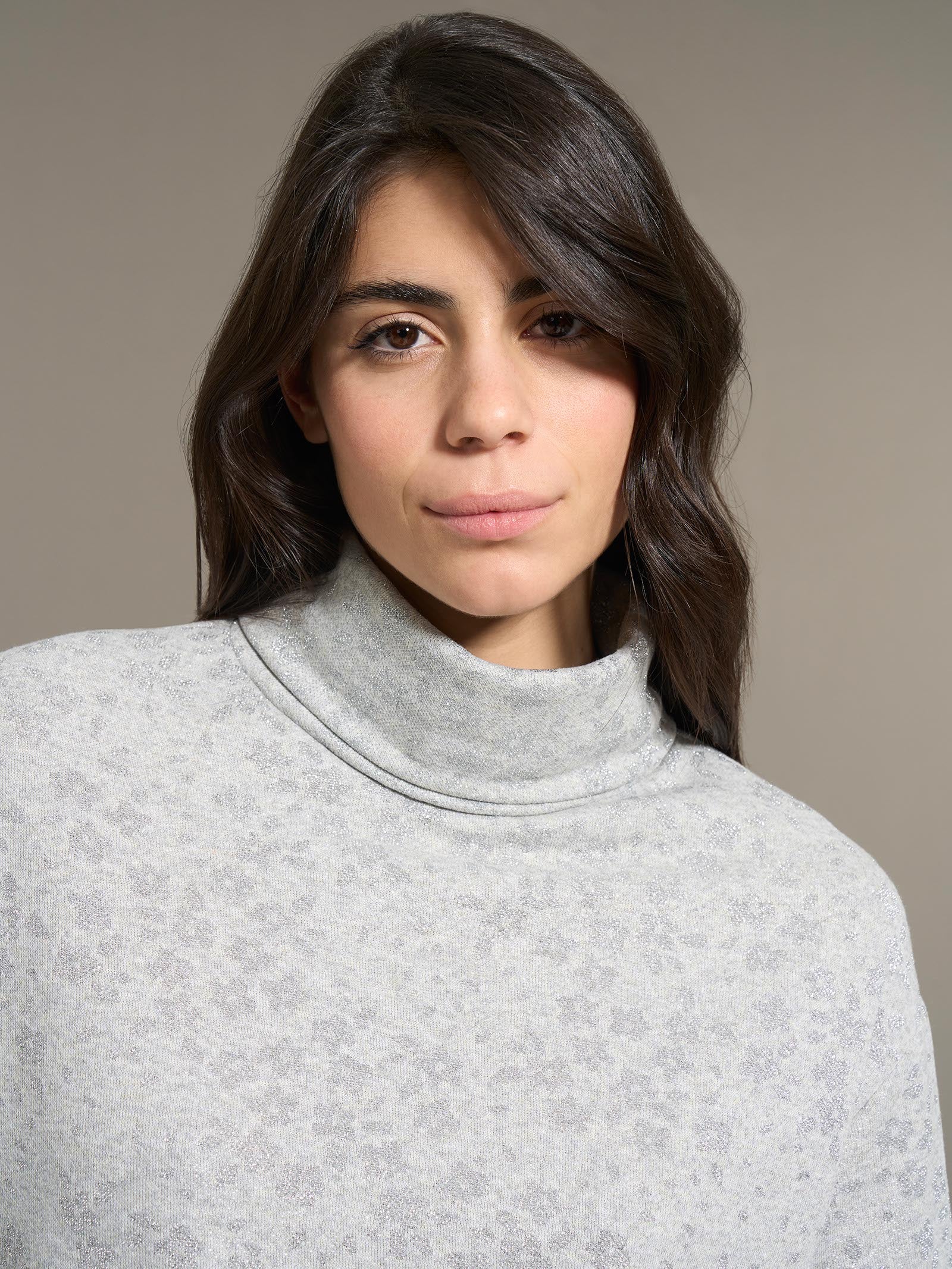Ragno Cotton Eco Pile Pigiama Lungo Floreale Fant.Vapore Mel.