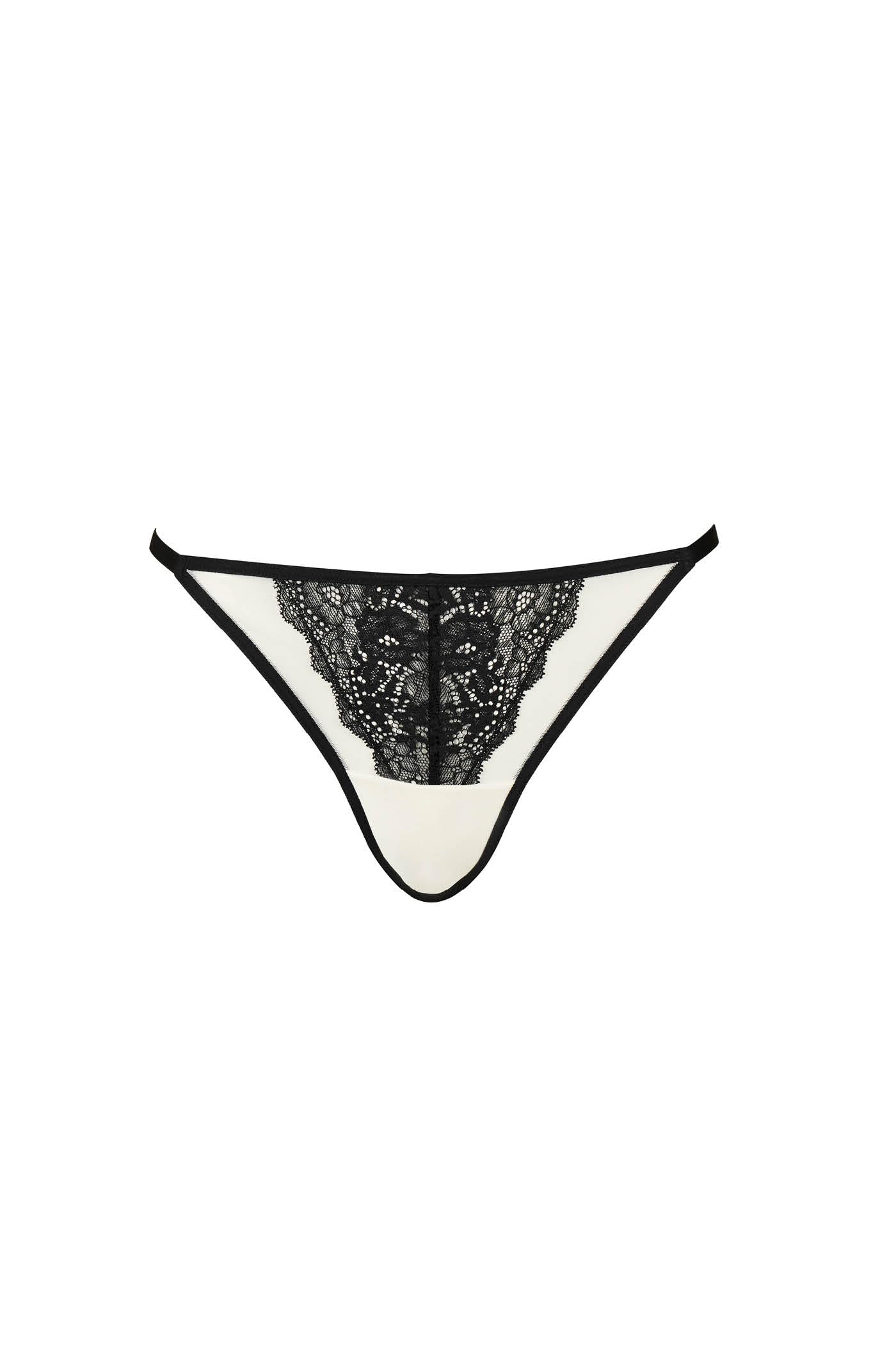 Goldenpoint Liquorice Brasiliana Mesh con Pizzo