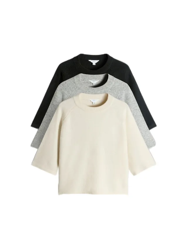 Geo Next The Set T-shirt Girocollo Maglia Lana 3 Pezzi