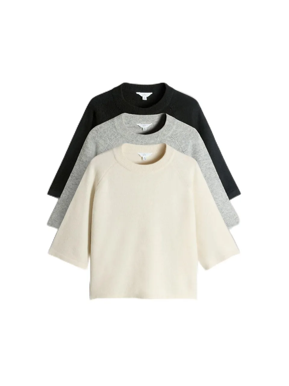 Geo Next The Set T-shirt Girocollo Maglia Lana 3 Pezzi
