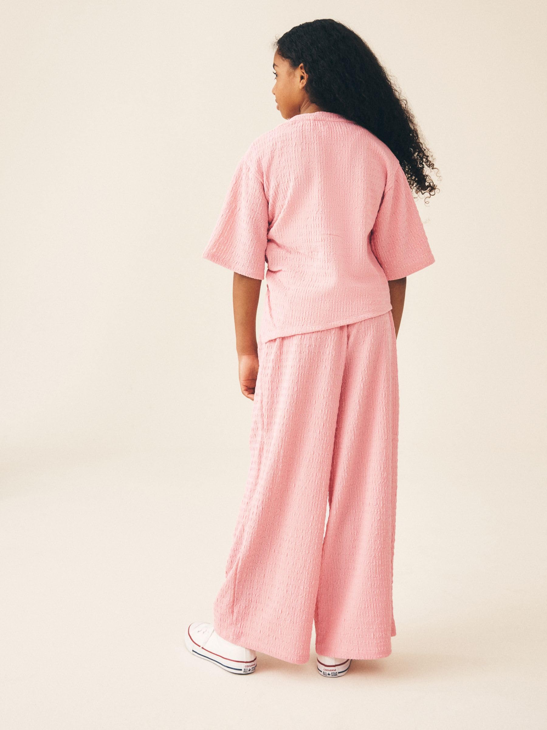 Next completo bambina 140 t-shirt pantaloni larghi