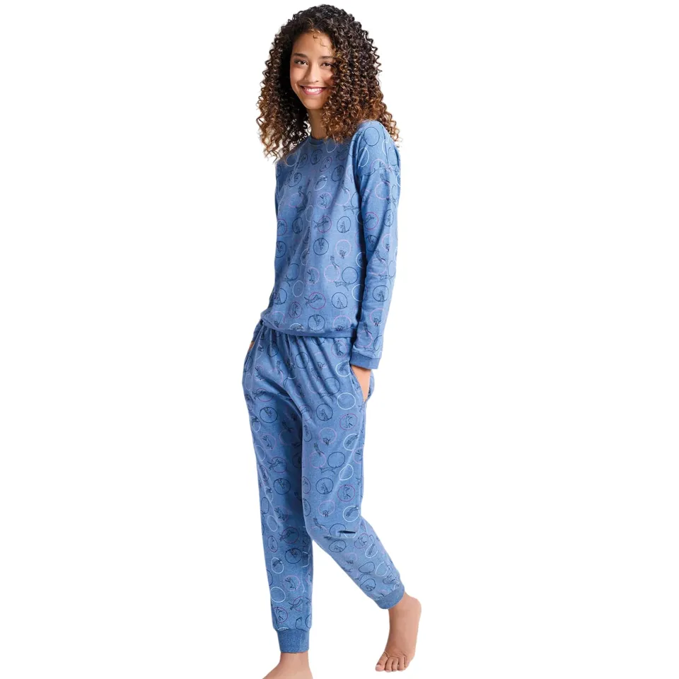 Lady C Circus Tigri pigiama donna jersey cotone taglia M