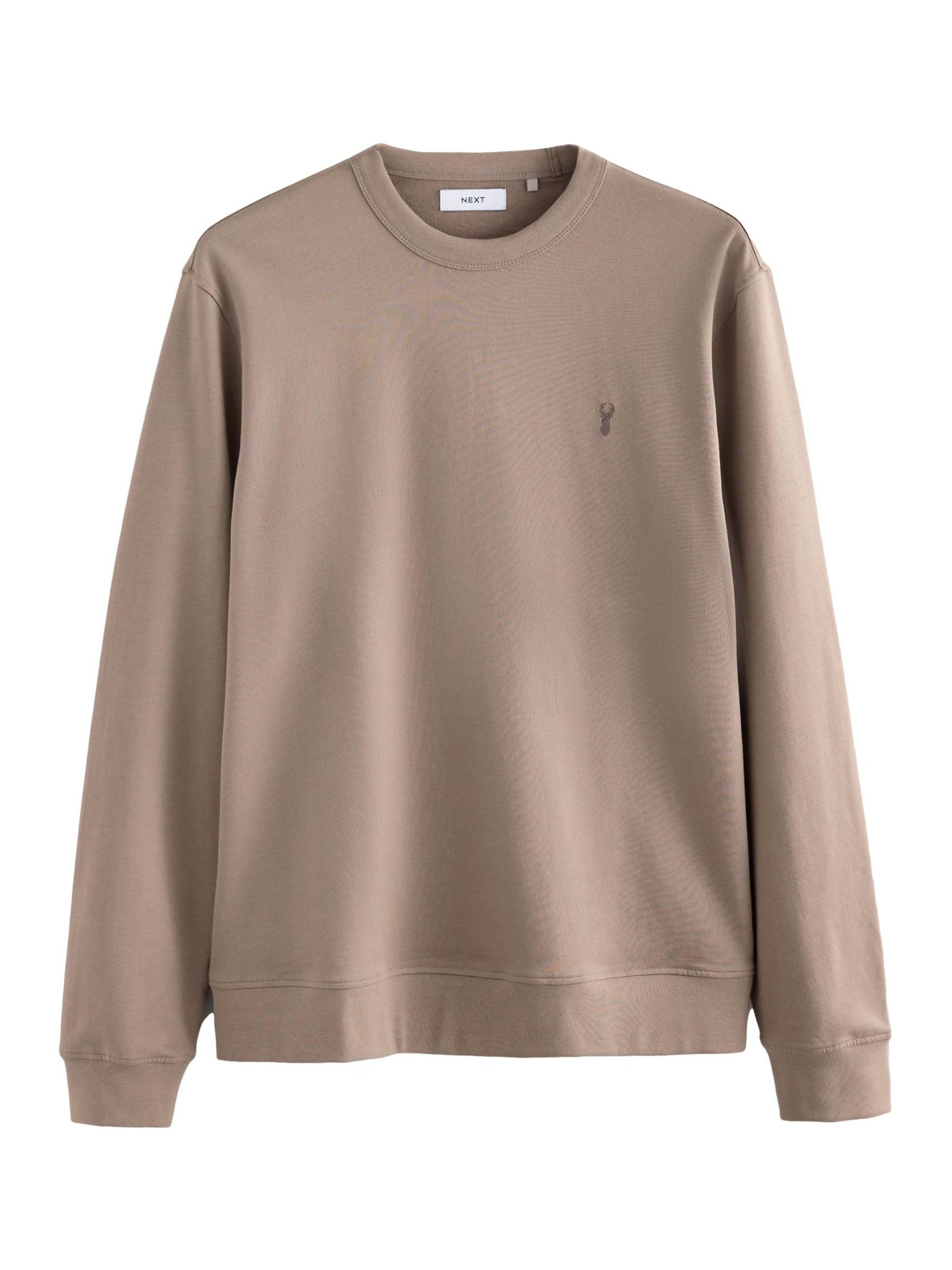Next Felpa Girocollo Leggera 100% Cotone Uomo 3XL