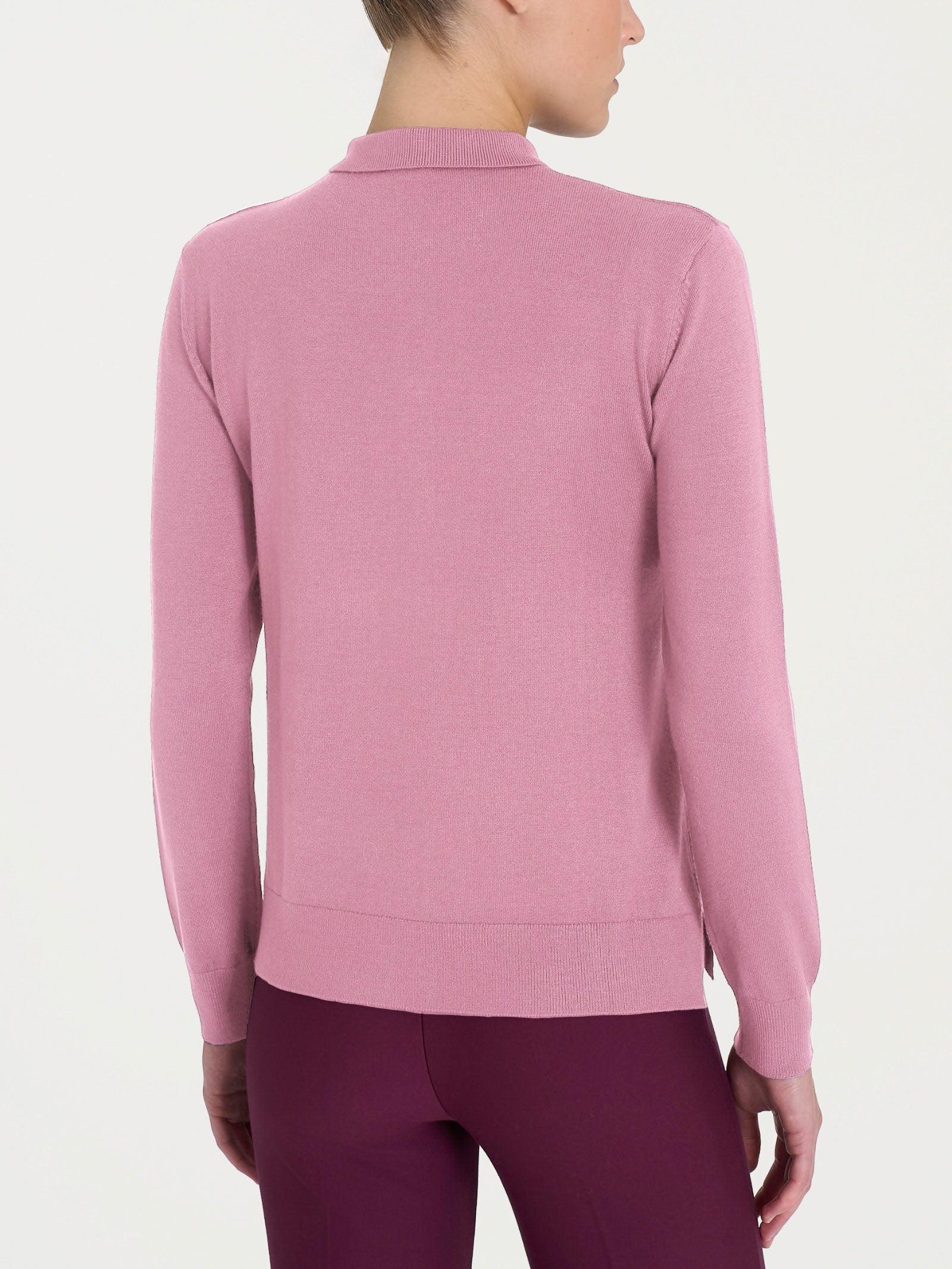 Ragno Four Seasons Polo maglia viscosa Lilas