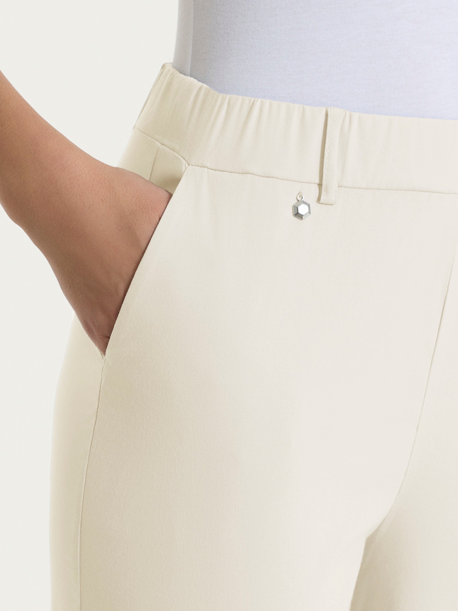 Ragno Super Fresh pantalone carota grigio tapered
