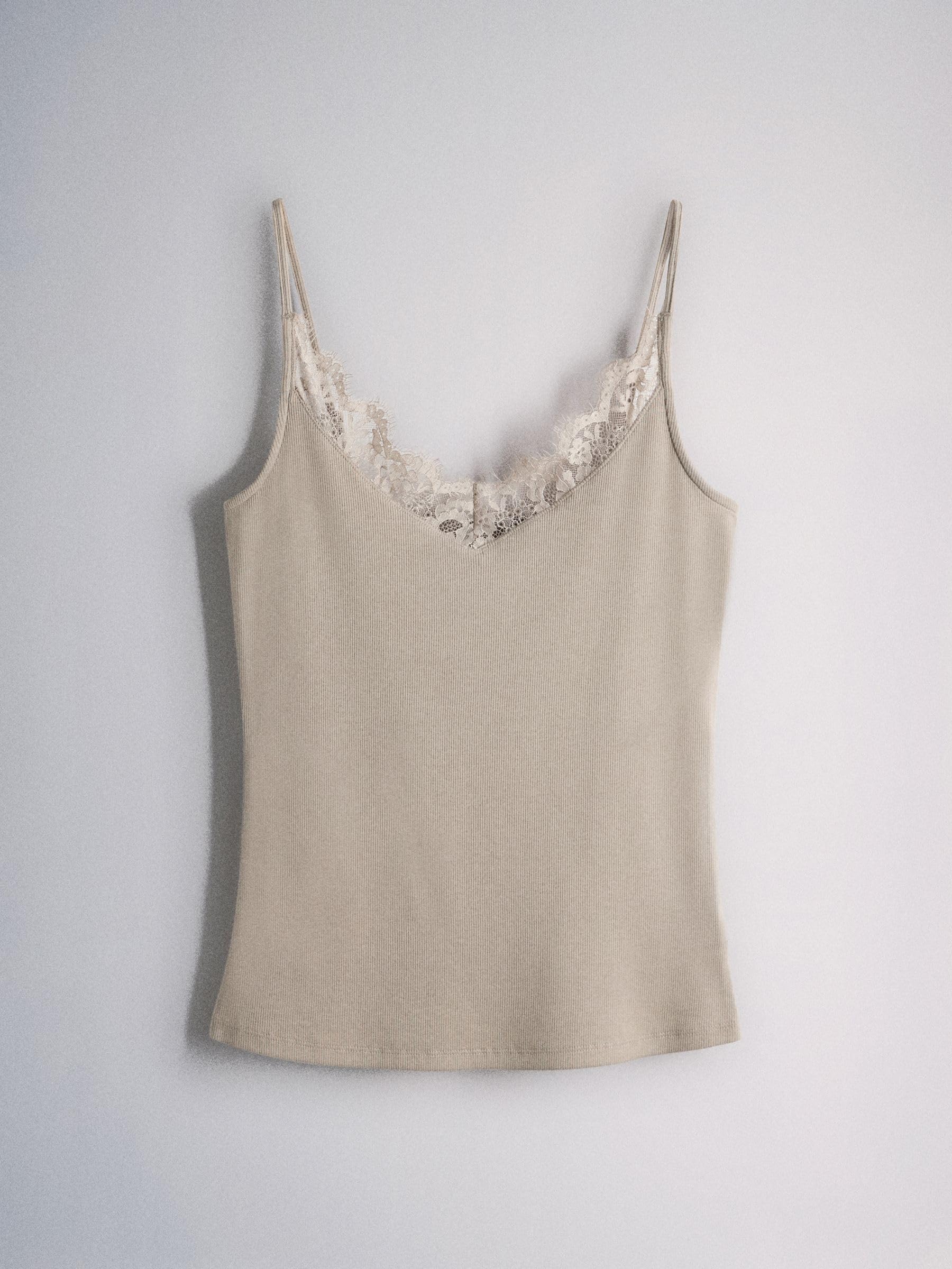 Geo Next The Set Canotta a coste donna 4 pezzi bordo pizzo