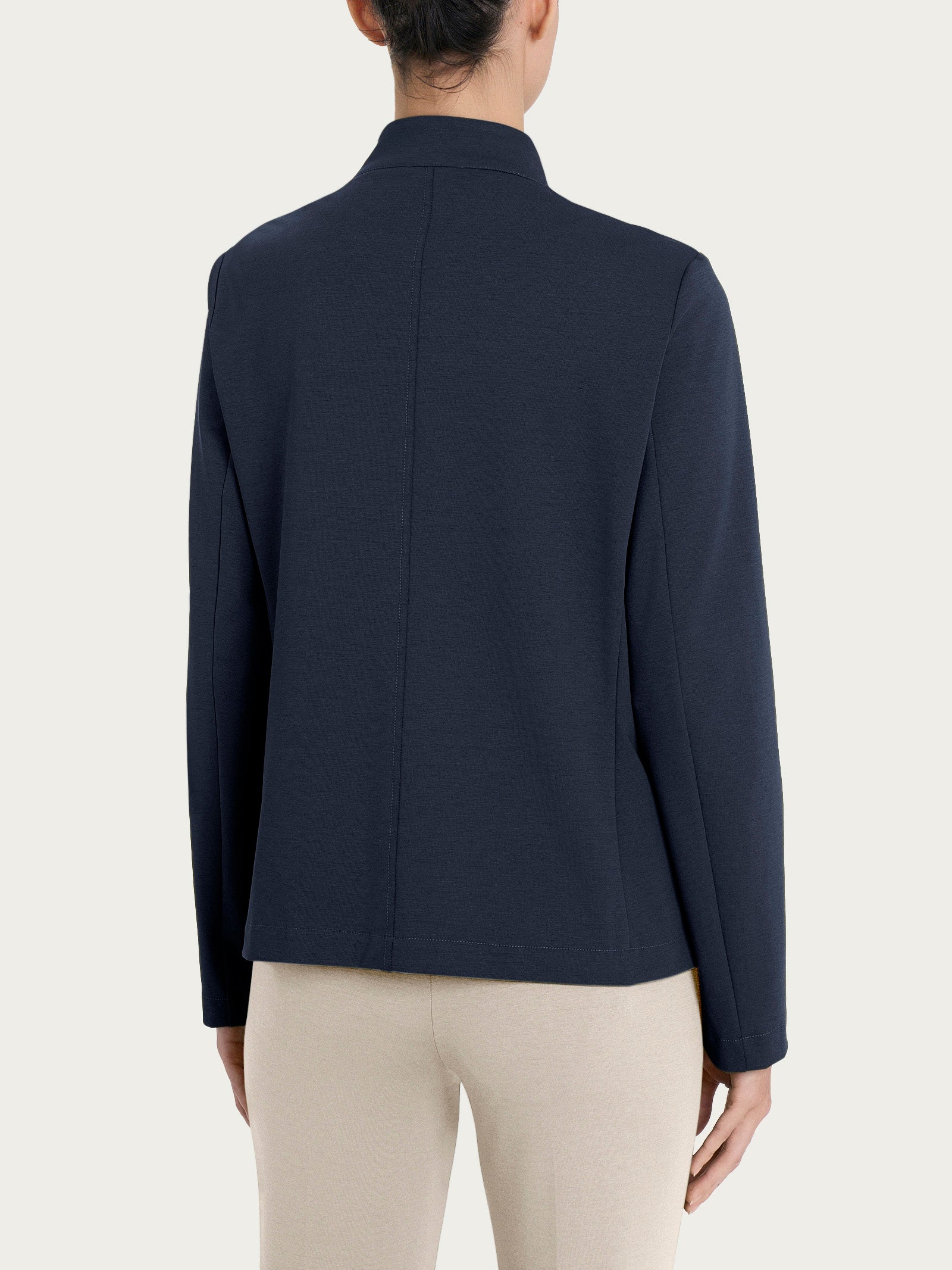 Ragno Compact Light Blazer giacca donna Bleu corta