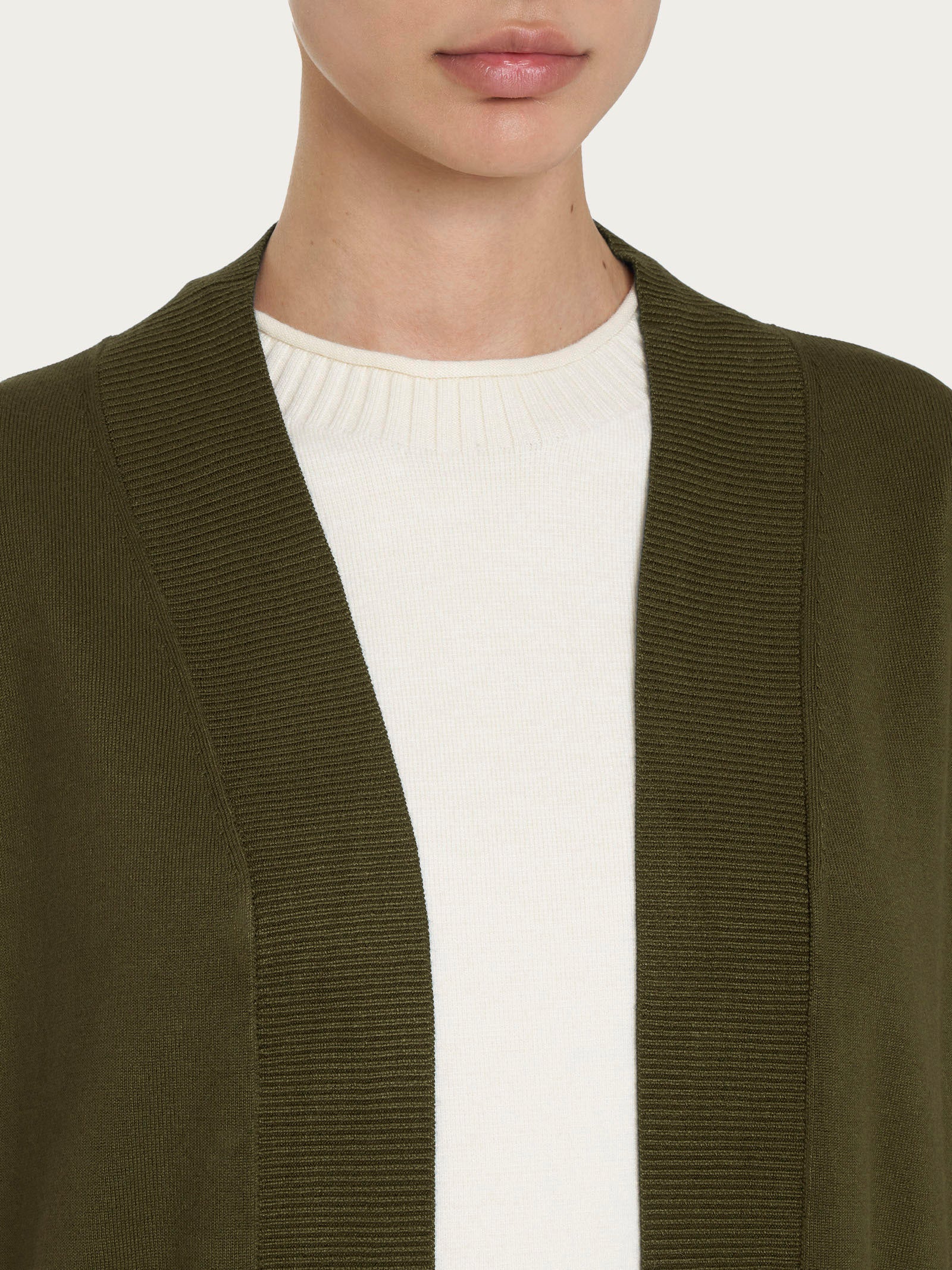 Ragno Four Seasons cardigan donna Dark Olive