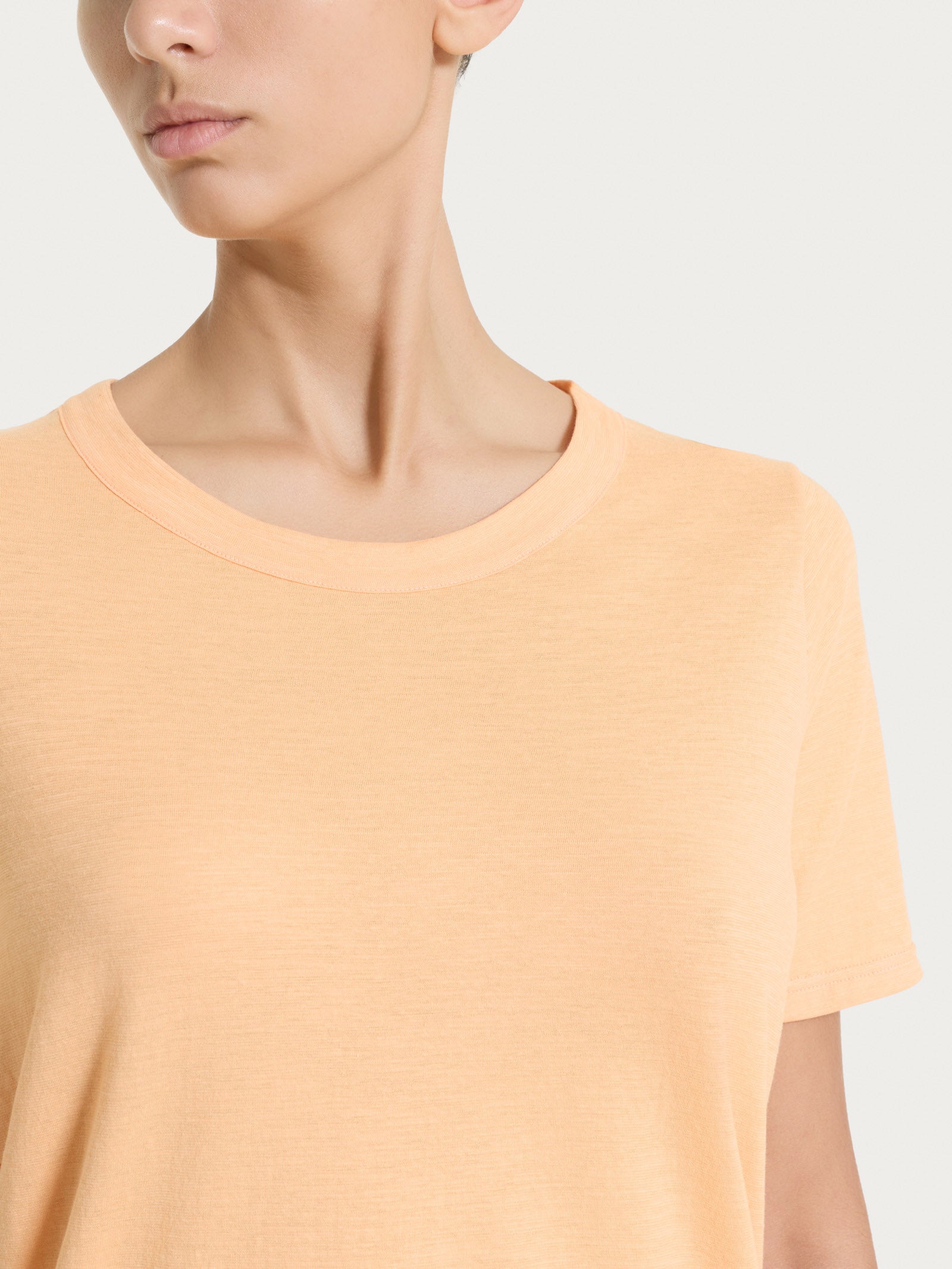 Ragno Jersey Cotone t-shirt girocollo Peach Cobbler manica corta