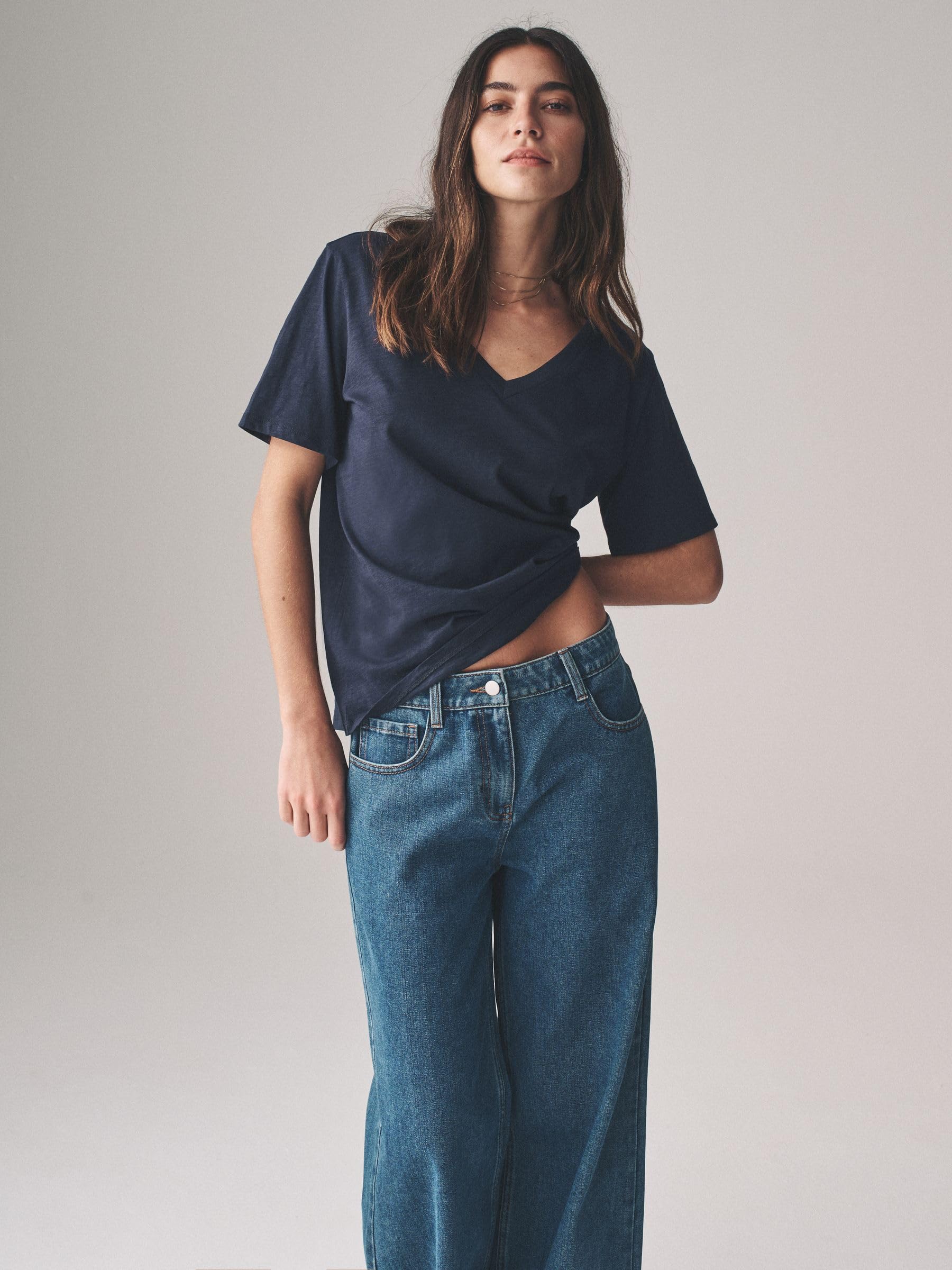Next The Set T-Shirt Cotone 3 Pezzi 100% Cotone