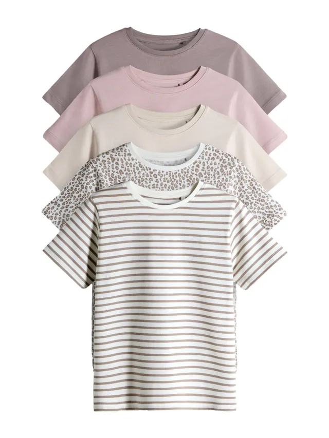 Next The Set T-shirt bambina 5 pezzi skater manica corta