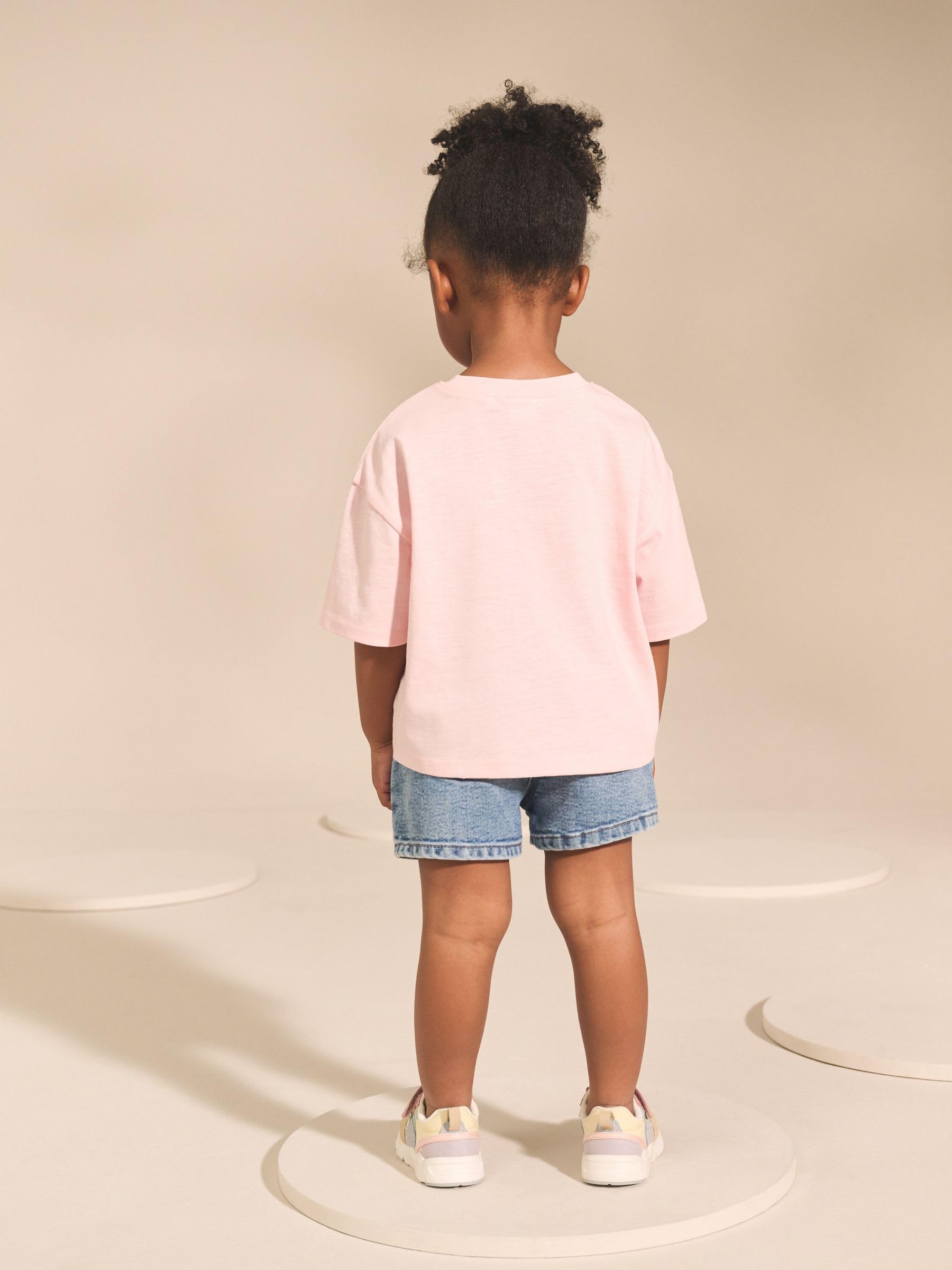 Next Confezione 4 T-Shirt Bambina in Cotone