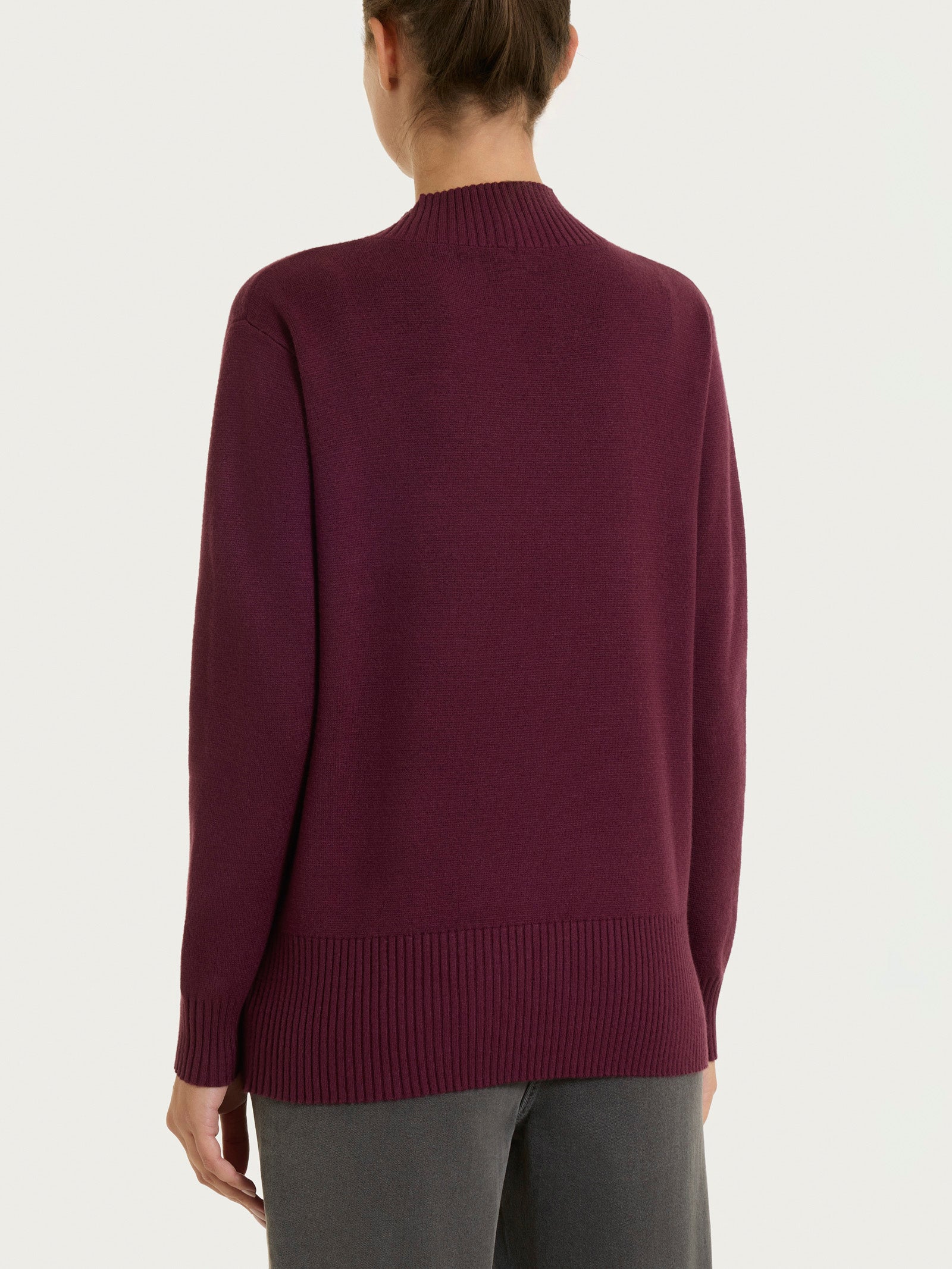 Ragno Super Soft maglia asimmetrica scollo V fig morbida
