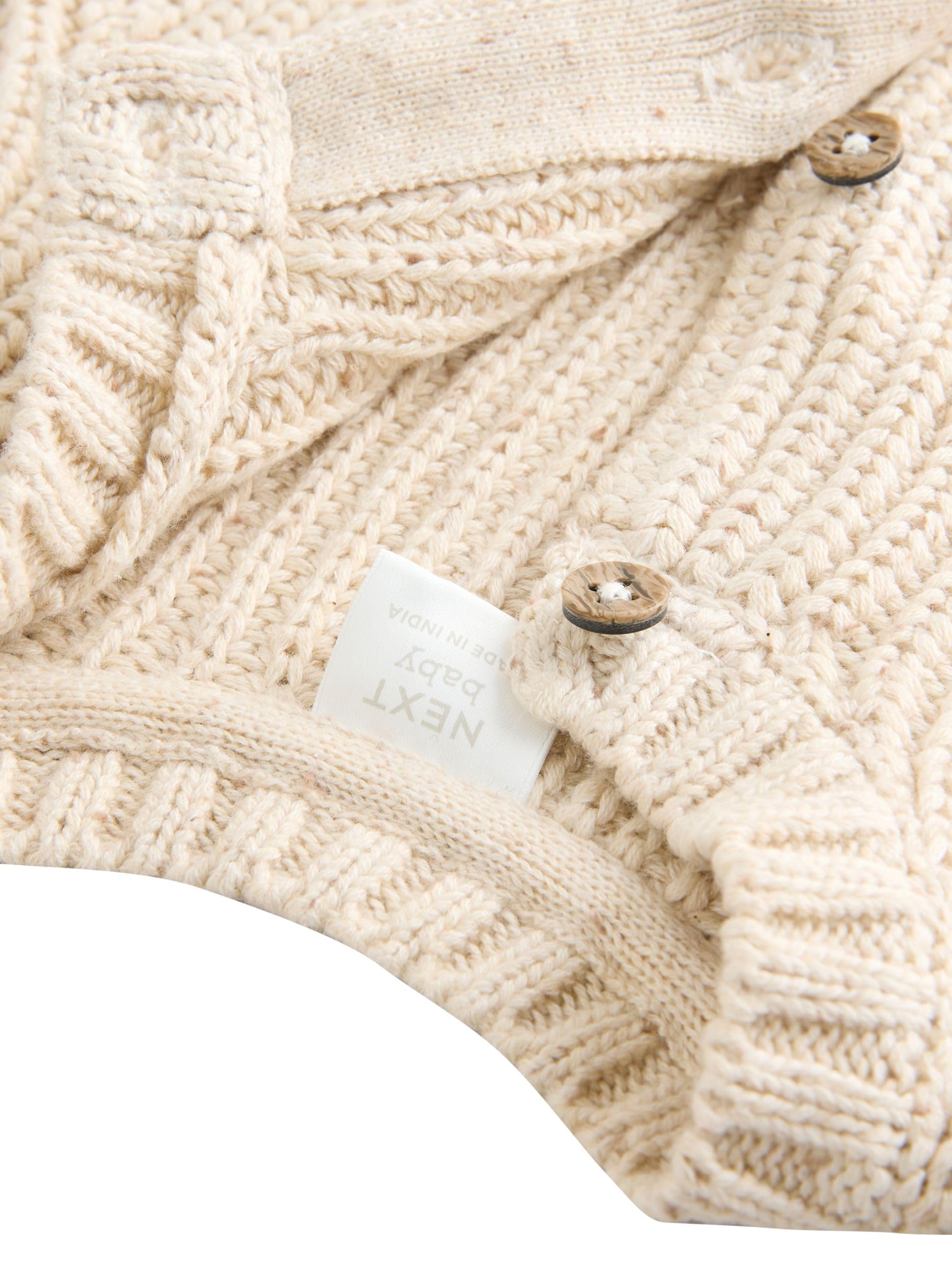 Next Cardigan Neonato Ricamato cotone 68-74