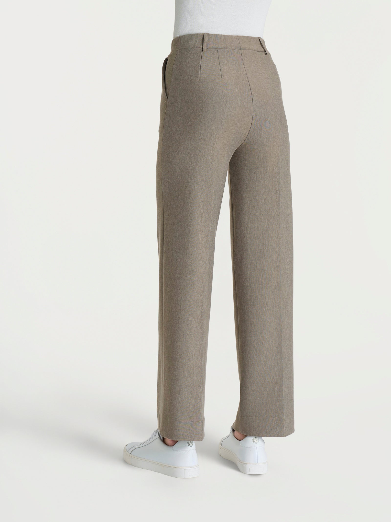 Ragno Compact pantalone ampio caviglia grigio