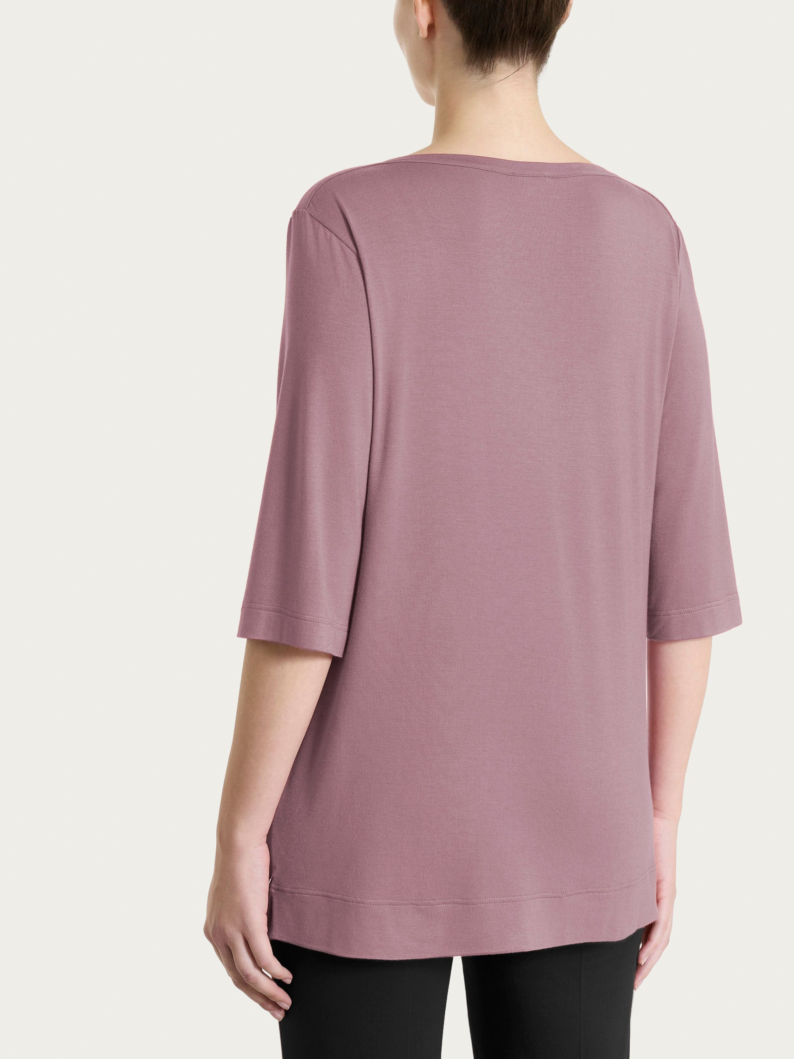 Ragno Viscosa Summer Maglietta Manica 3/4 Twilight Mauve viscosa