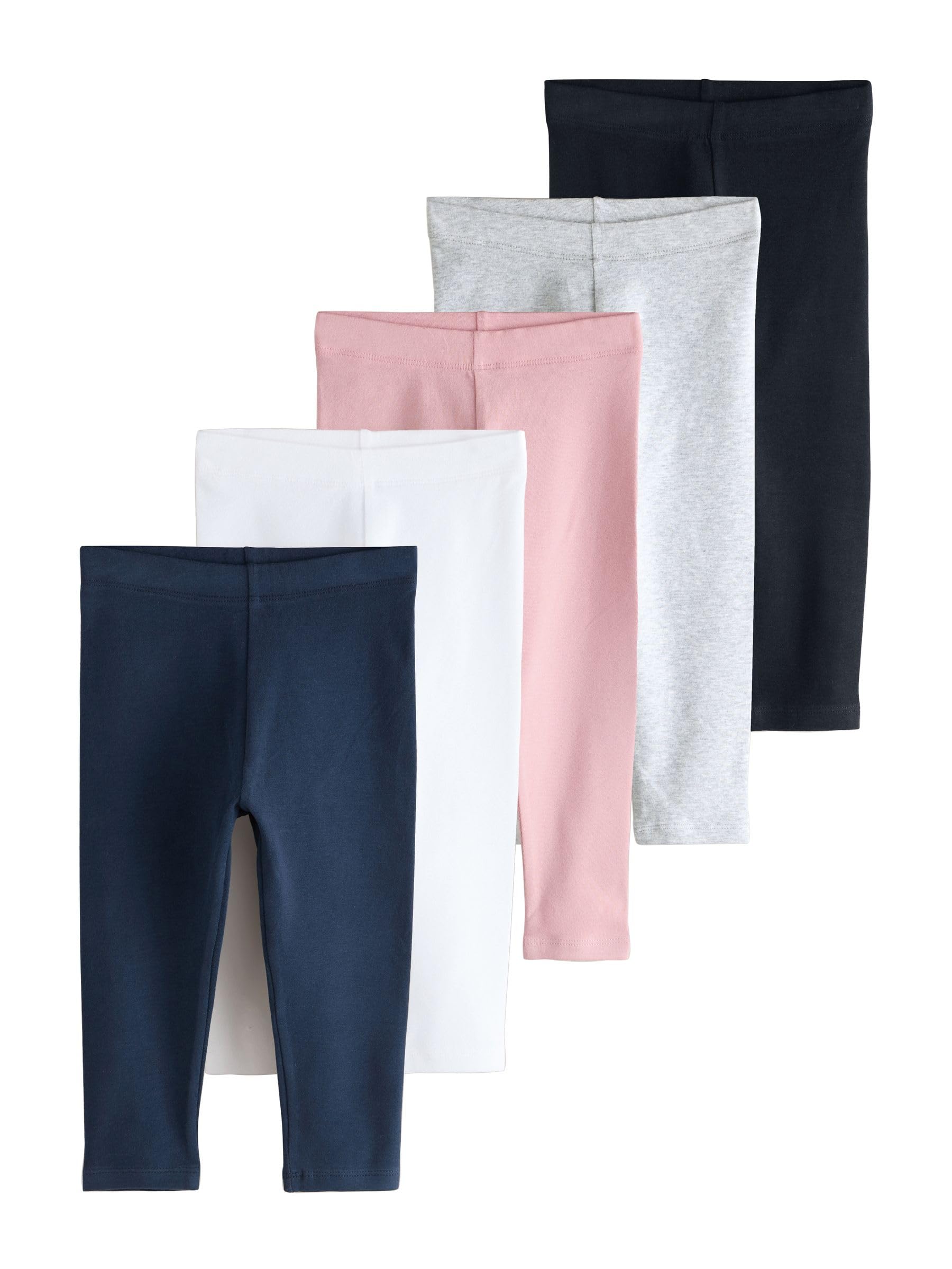 Next Leggings Bimba Cotone 3-4 Anni 5 Pezzi Lunghi