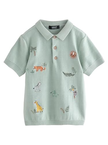 Next Polo Maglia Ragazzo Maniche Corte Cotone Ricami