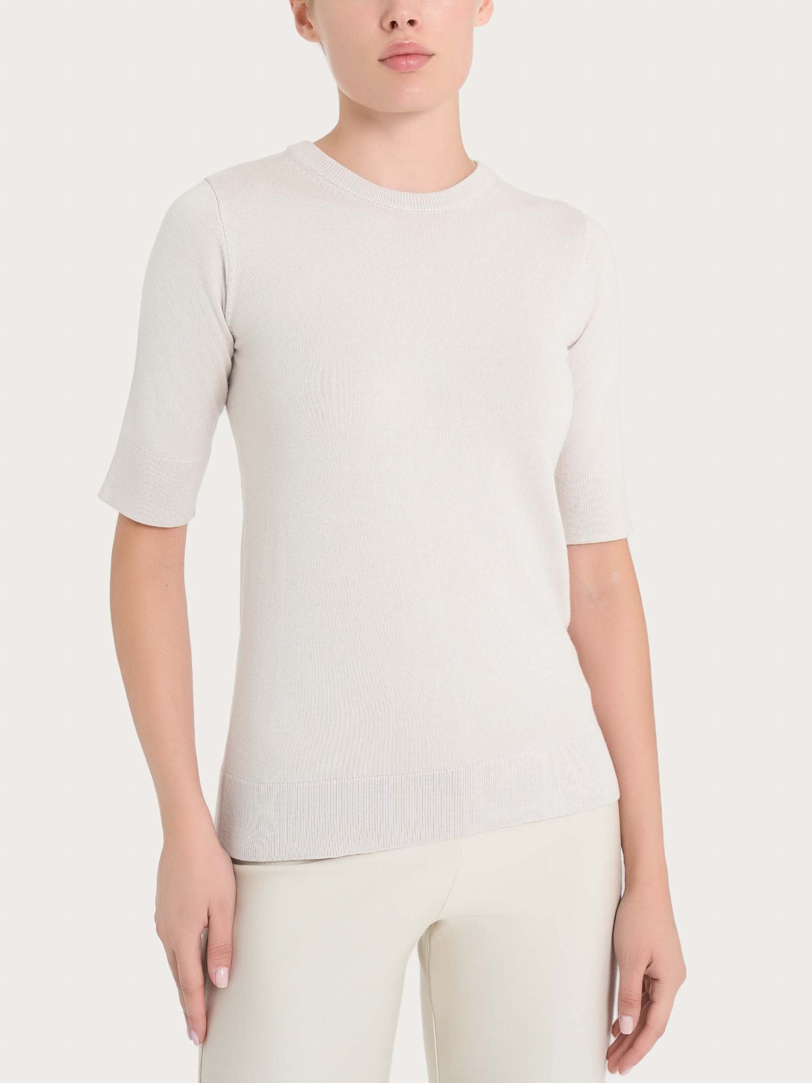Ragno Four Seasons maglia Champignon girocollo manica corta