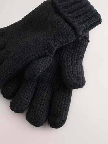 Next set cappello guanti sciarpa bimbo 110-116 nero