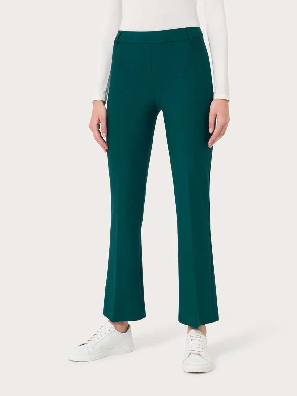 Ragno Compact The Flare pantalone donna verde Rain Forest