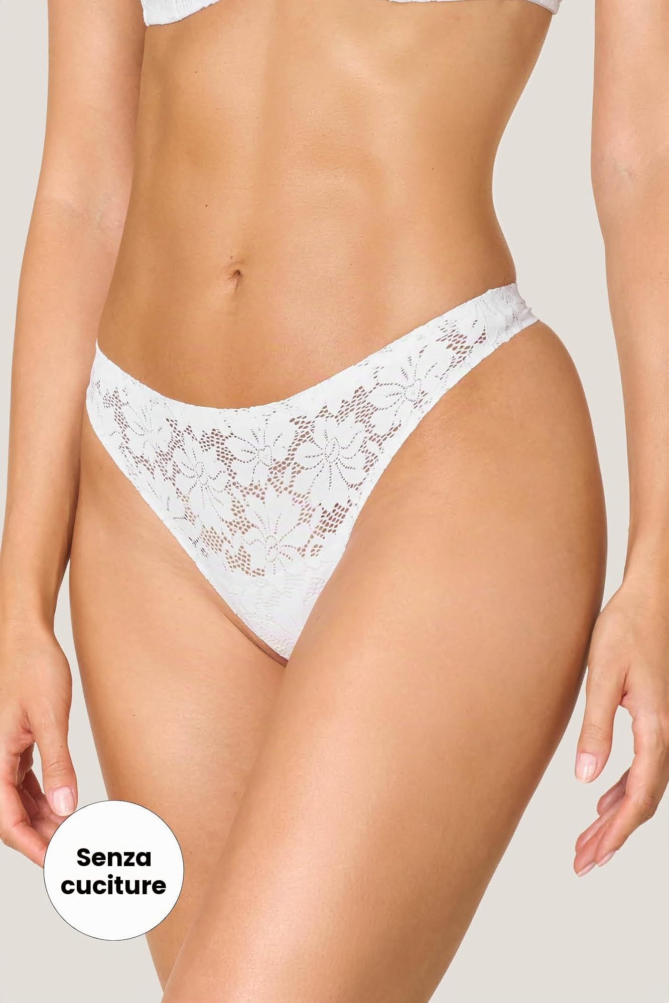 Goldenpoint Gardenia perizoma parte bassa tinta unita