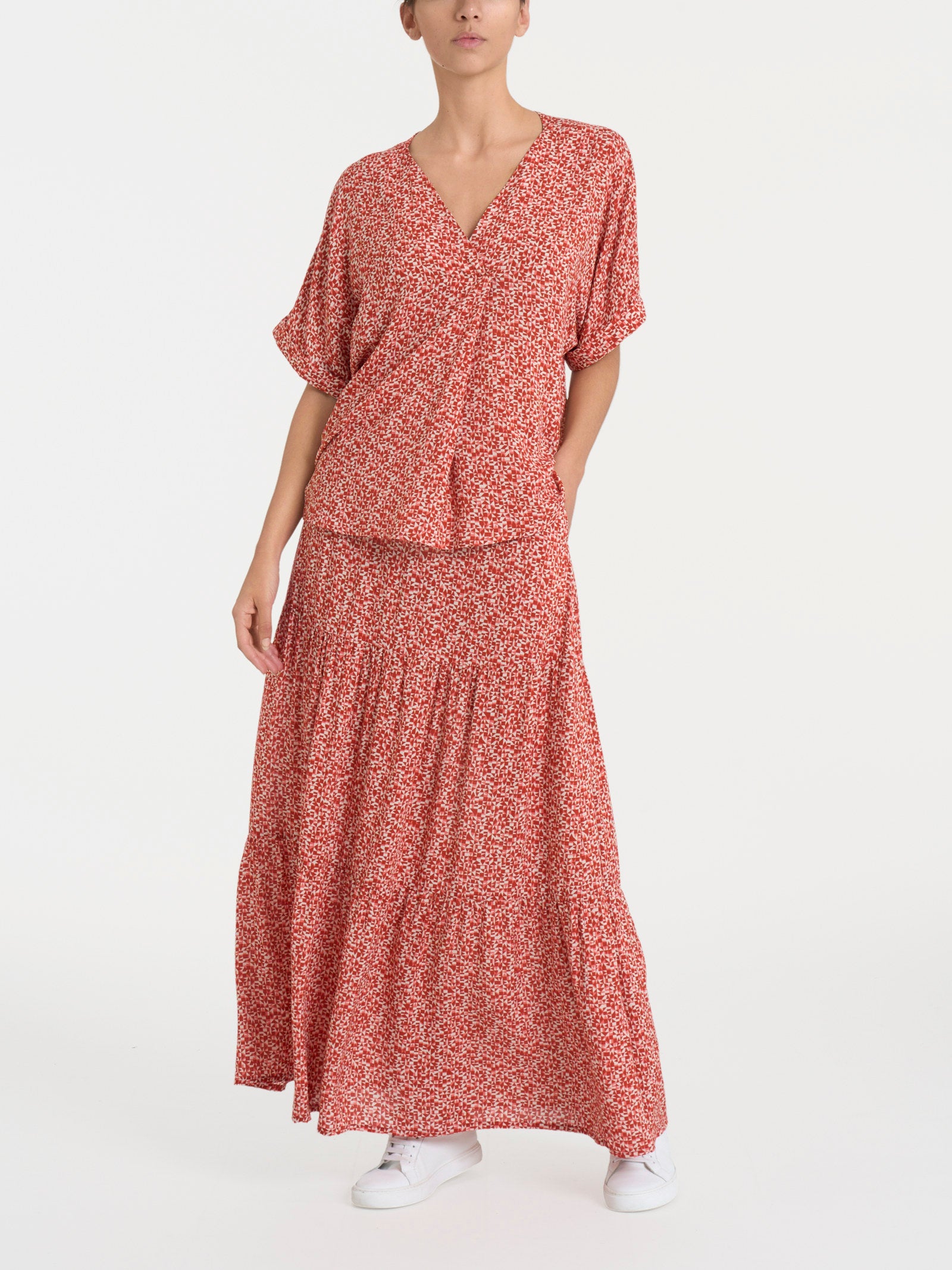 Ragno EcoSeta blusa kimono fantasia Dubarry