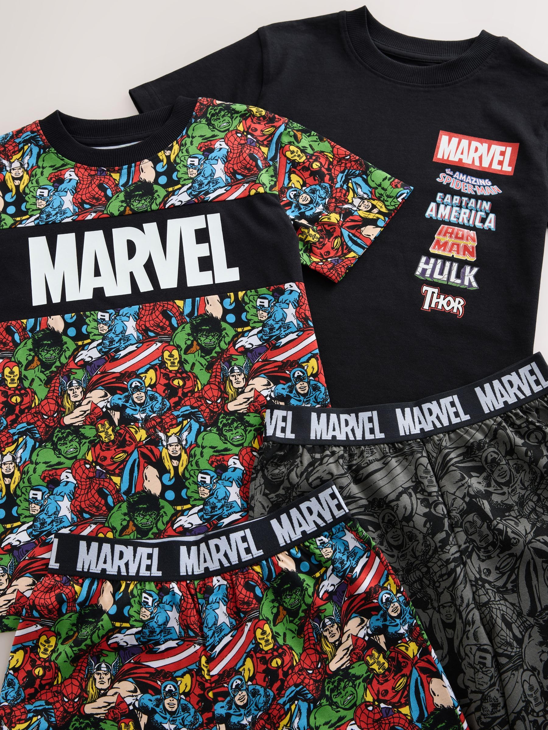 NEXT Ragazzo Marvel pigiami corti 2 pezzi 110 personaggi