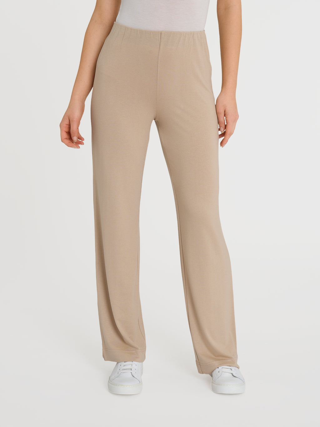 Ragno Relaxed Wardrobe pantaloni larghi donna viscosa panna