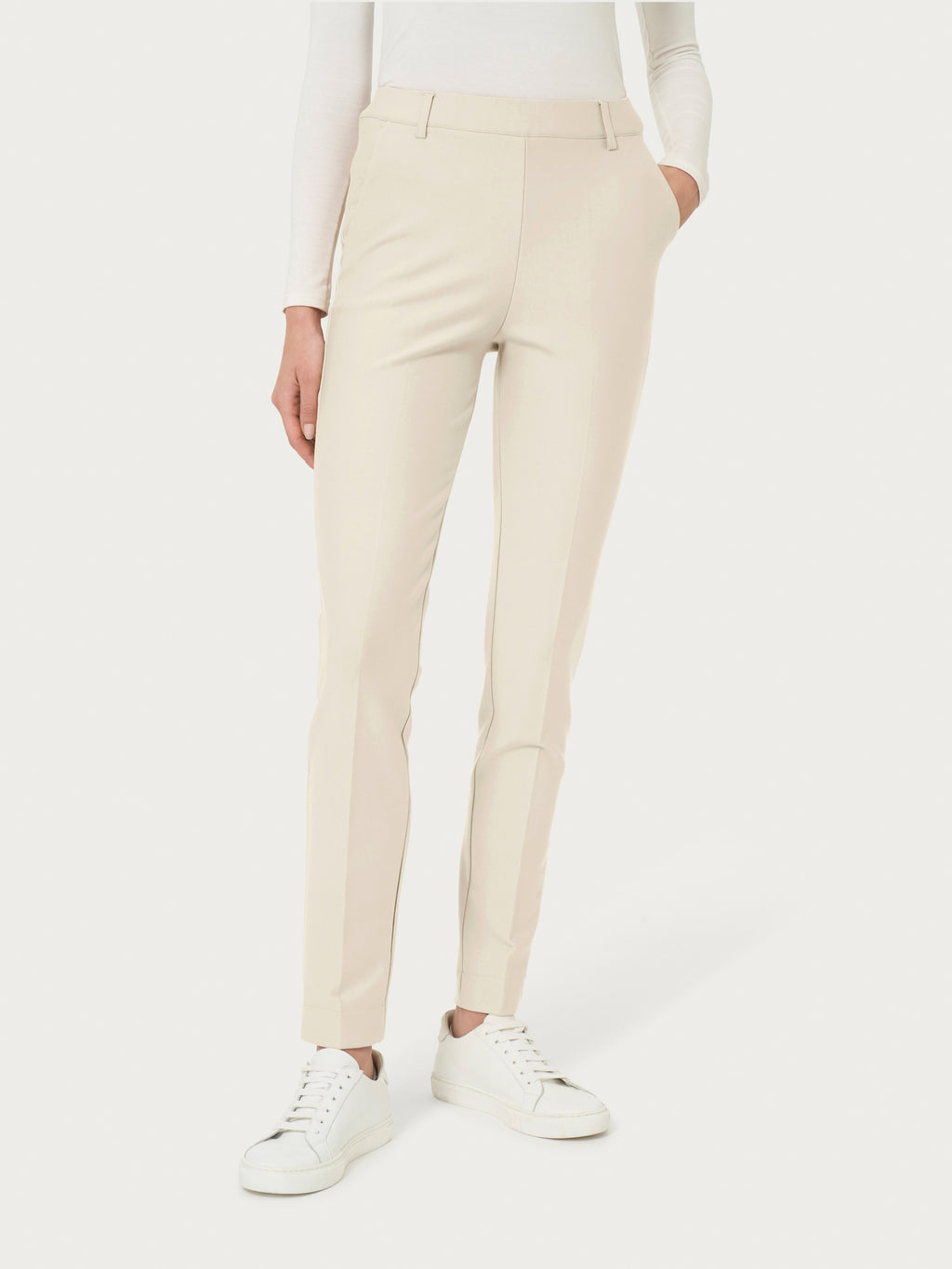 Ragno Compact Chino Slim Champignon pantalone