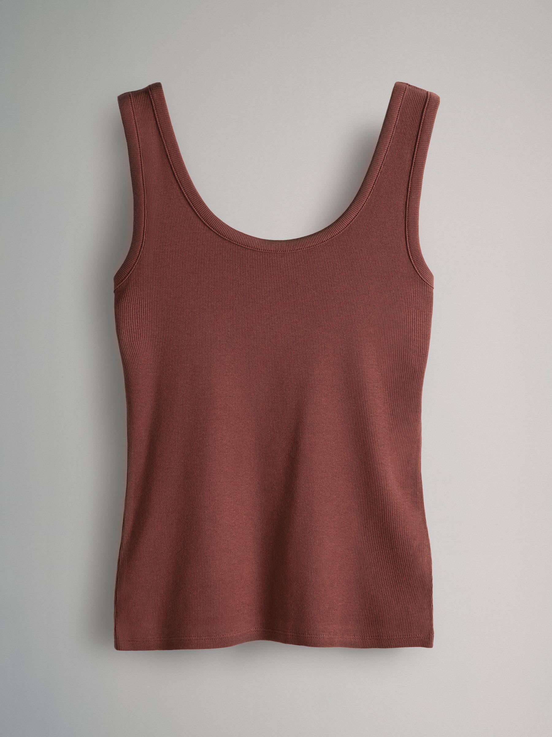 Next The Set Canotta coste slim donna confezione 5 cotone