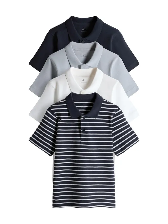 Geo Next The Set polo piqué bambino 4 pezzi manica corta