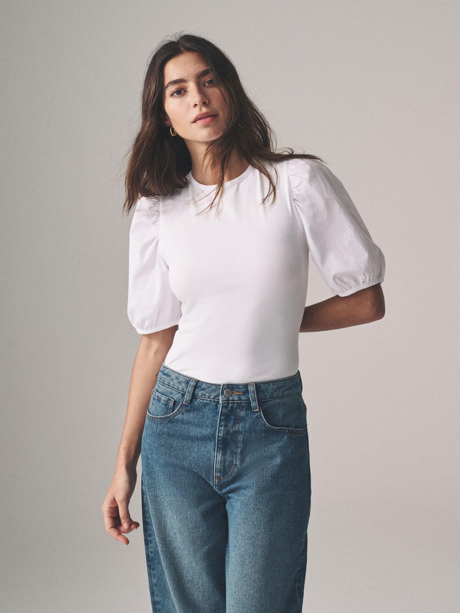 Next The Set T-shirt maniche a palloncino confezione 3 donna