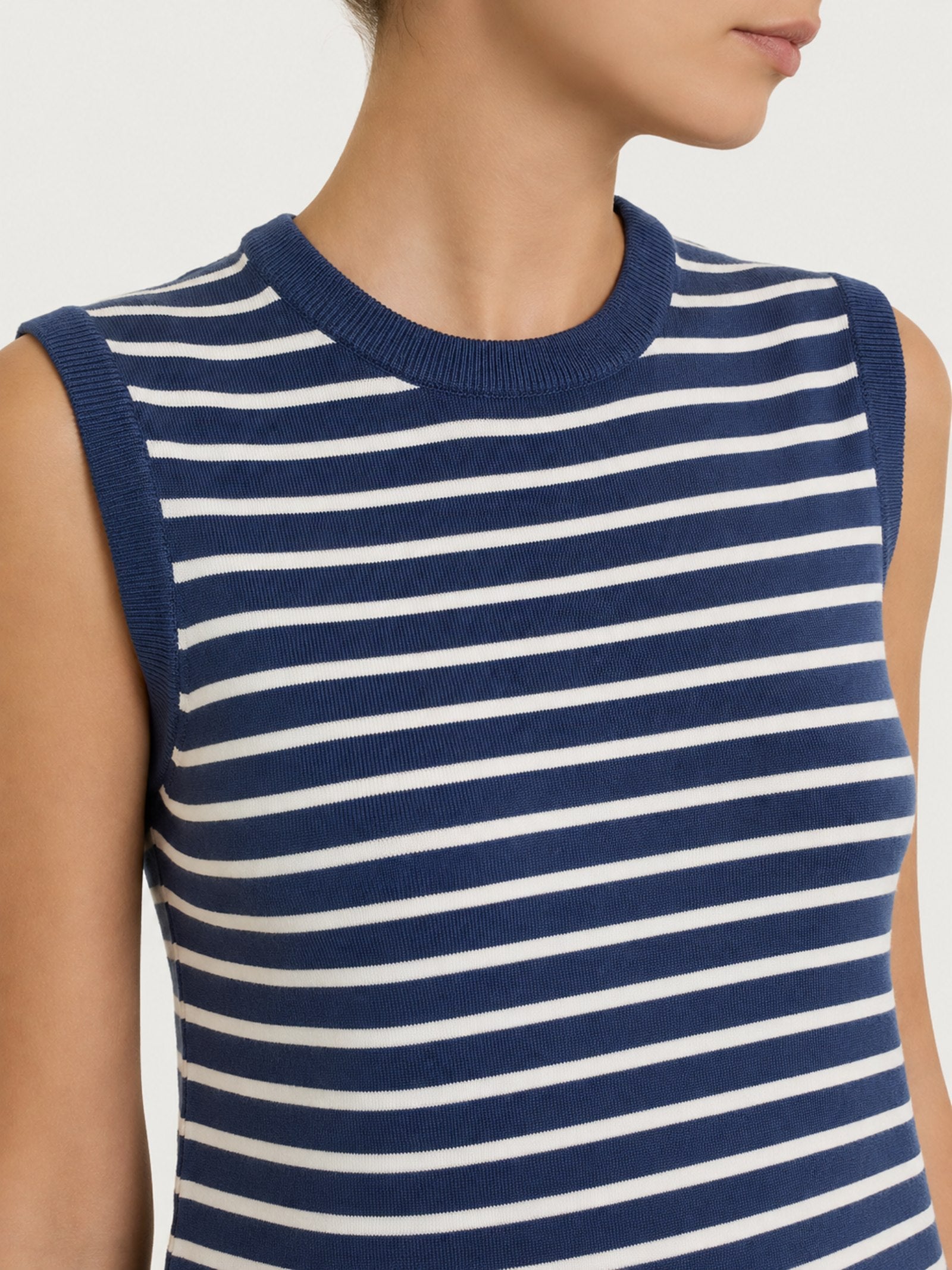 Ragno Four Seasons smanicato donna Fant. Oceana righe
