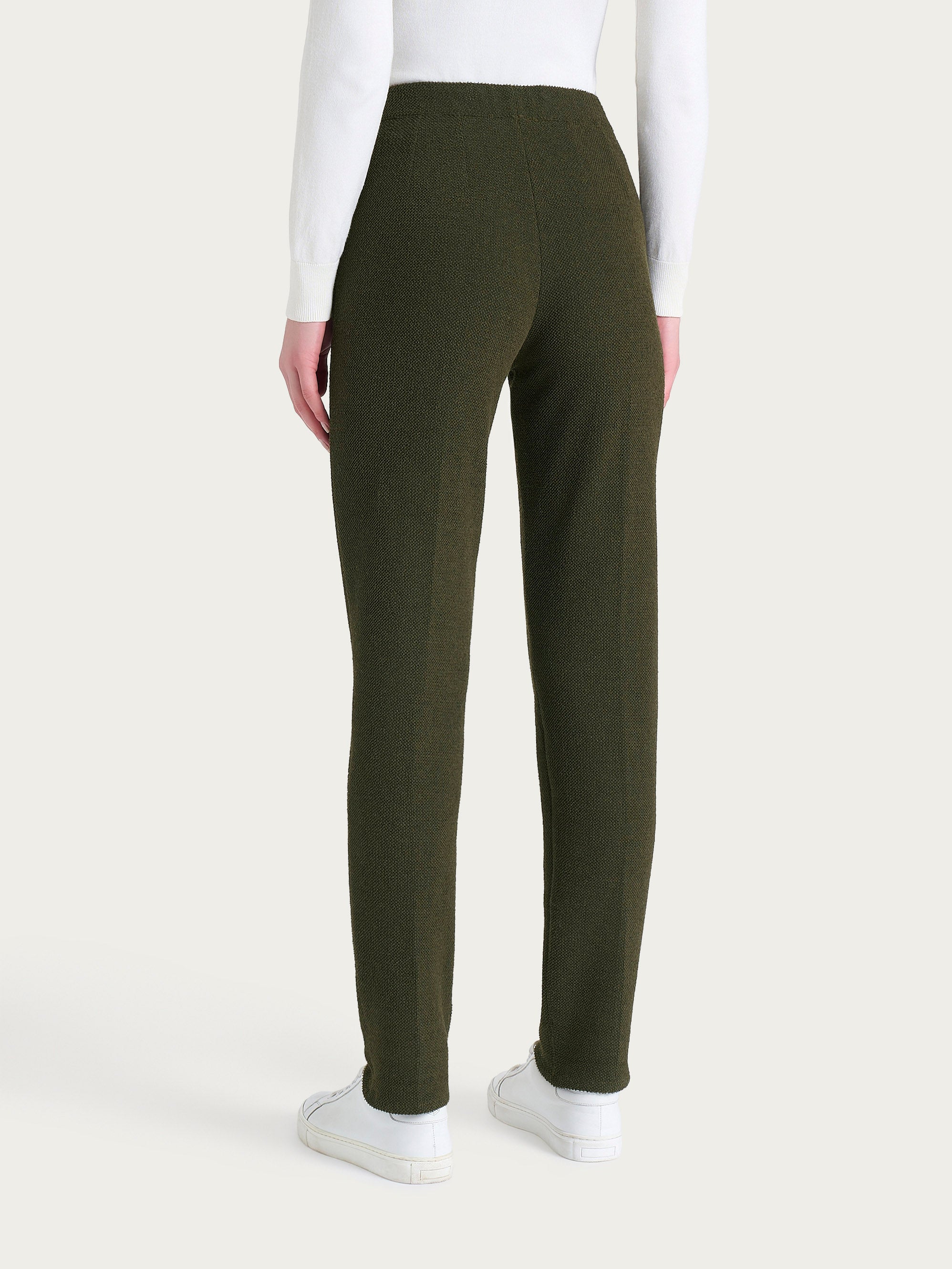 Ragno Comfort The Chino pantalone dark olive cotone
