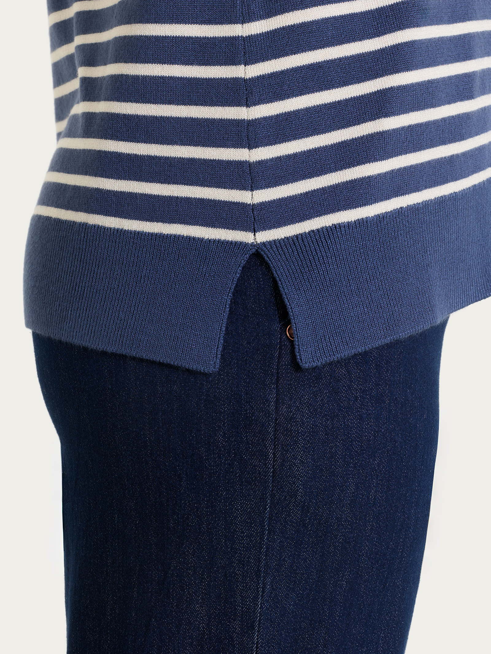 Ragno Four Seasons Maglia girocollo righe Fant. Oceana viscosa