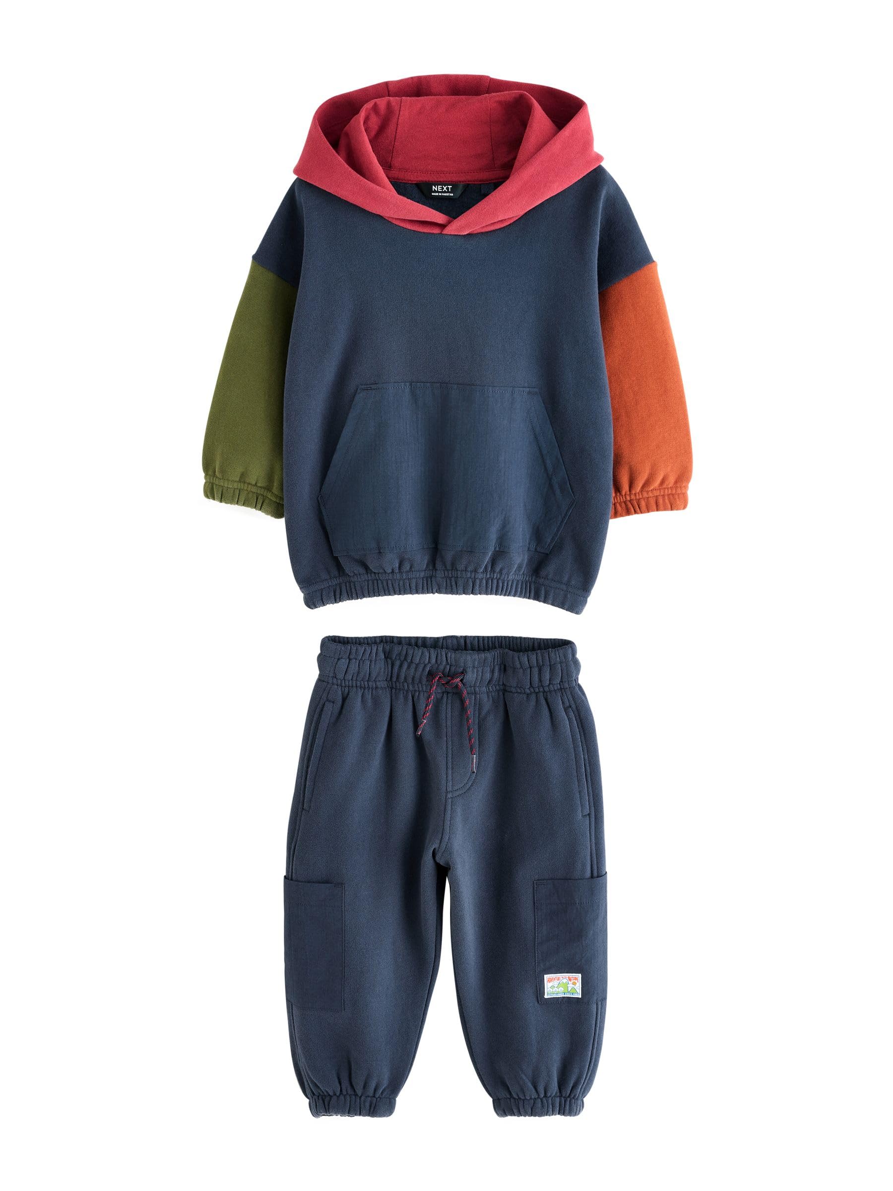 Geo Next Next felpa tuta bambino 110-116 blu navy felpa