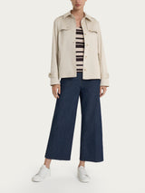 Ragno Satin Power Trench Corto Champignon idrorepellente