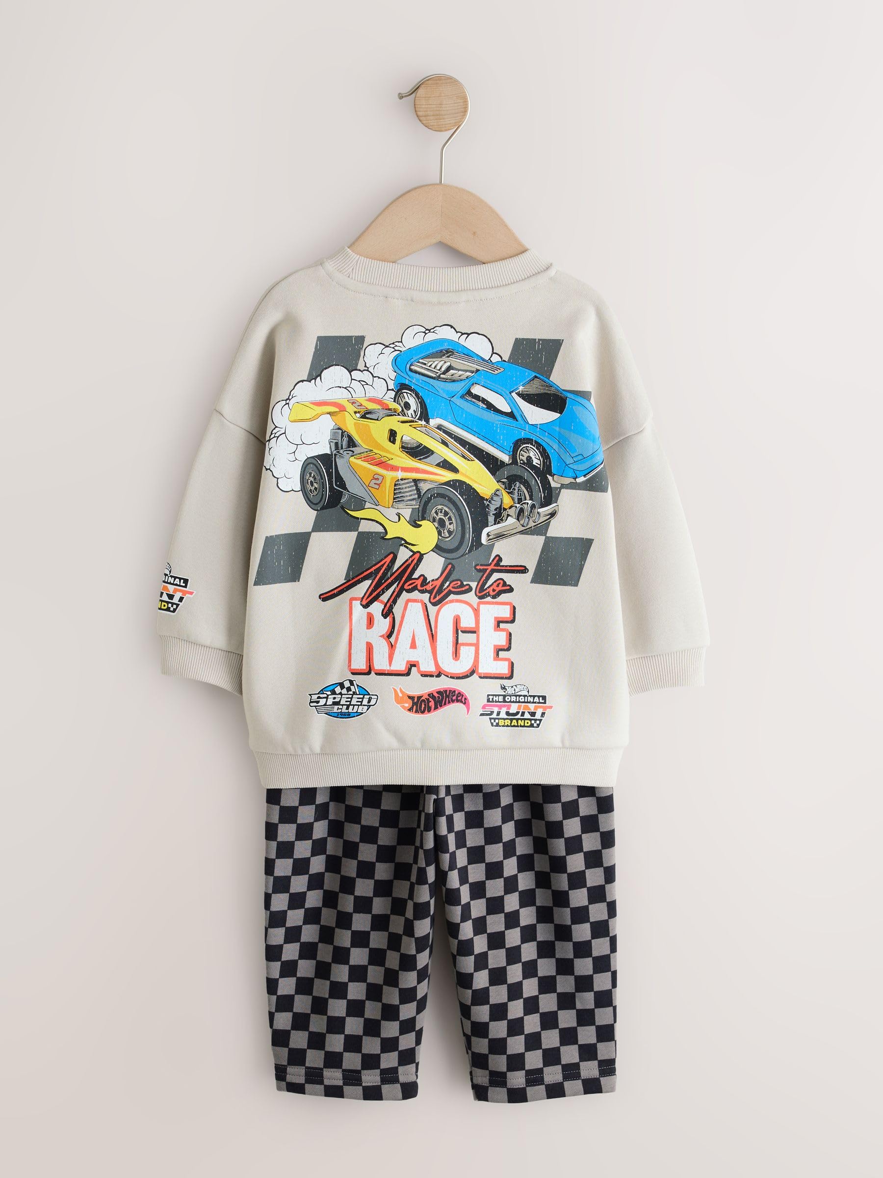 Geo Next Hot Wheels tuta bambino grigia 92-98 girocollo