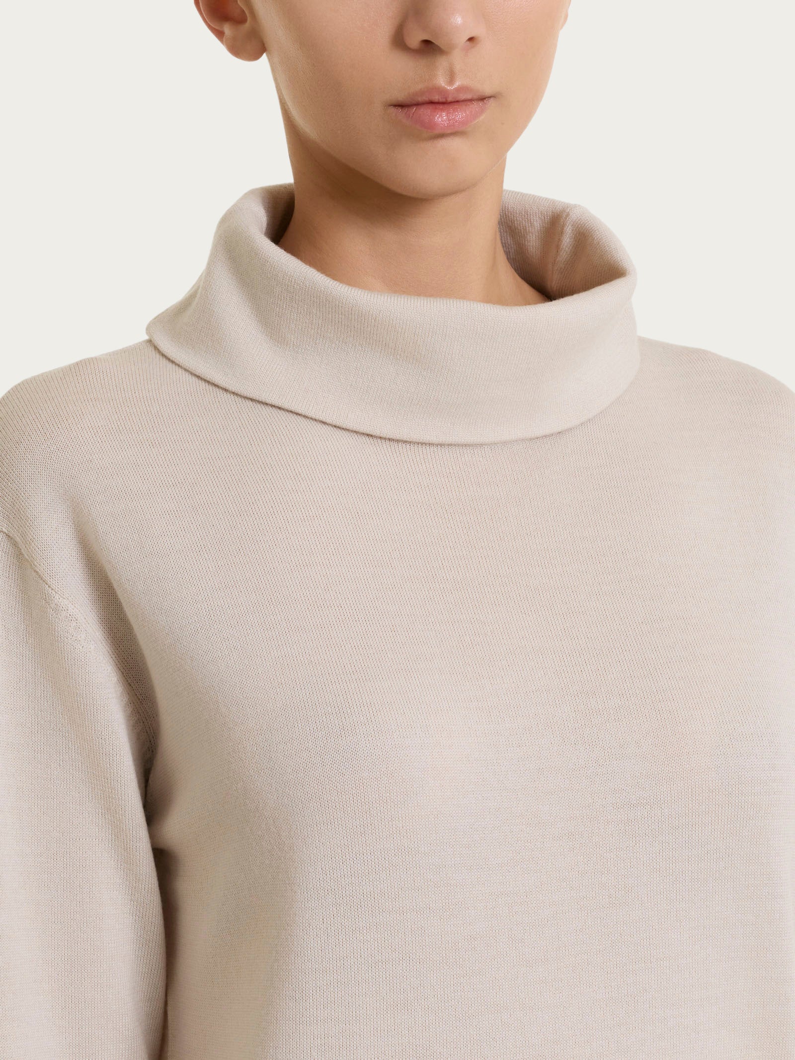 Ragno Merino Soft Maglia Donna Champignon lana