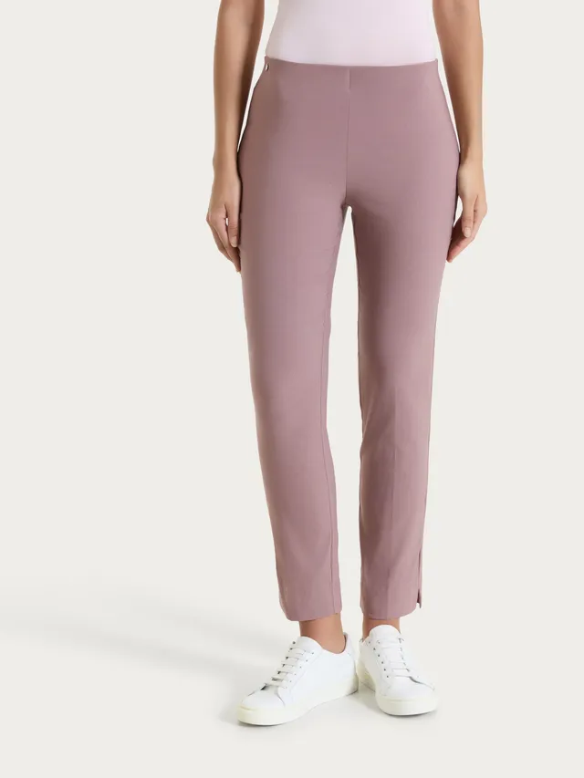 Ragno Linen Super Fresh pantalone capri Twilight Mauve