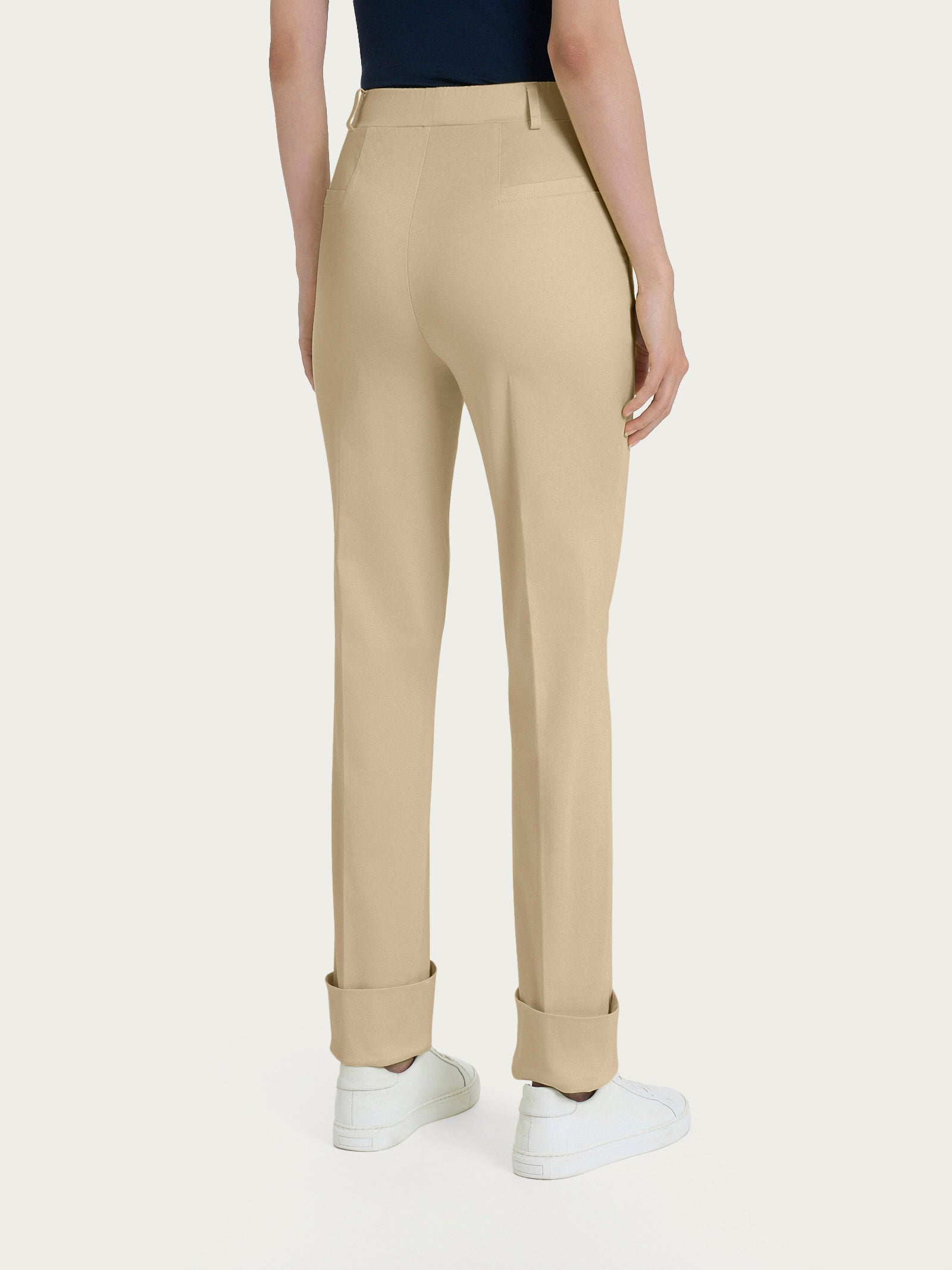 Ragno Satin Power pantalone dritto Irish Cream