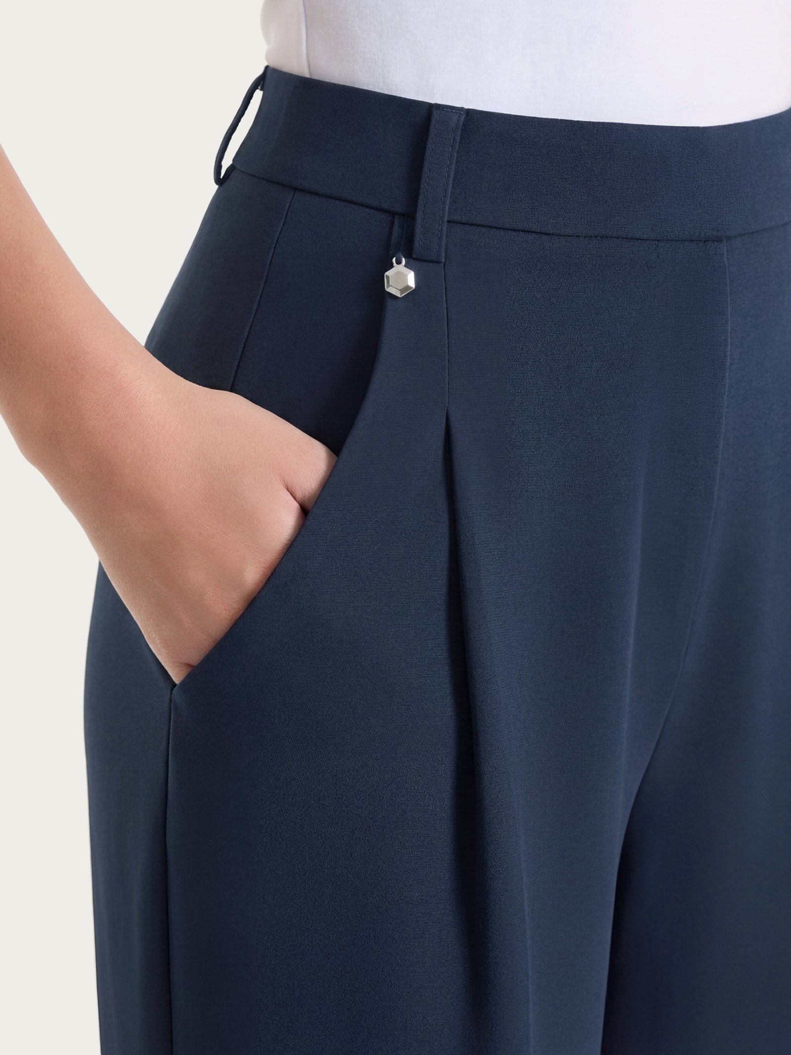 Ragno Compact Light Pantalone Carota Bleu Leggero