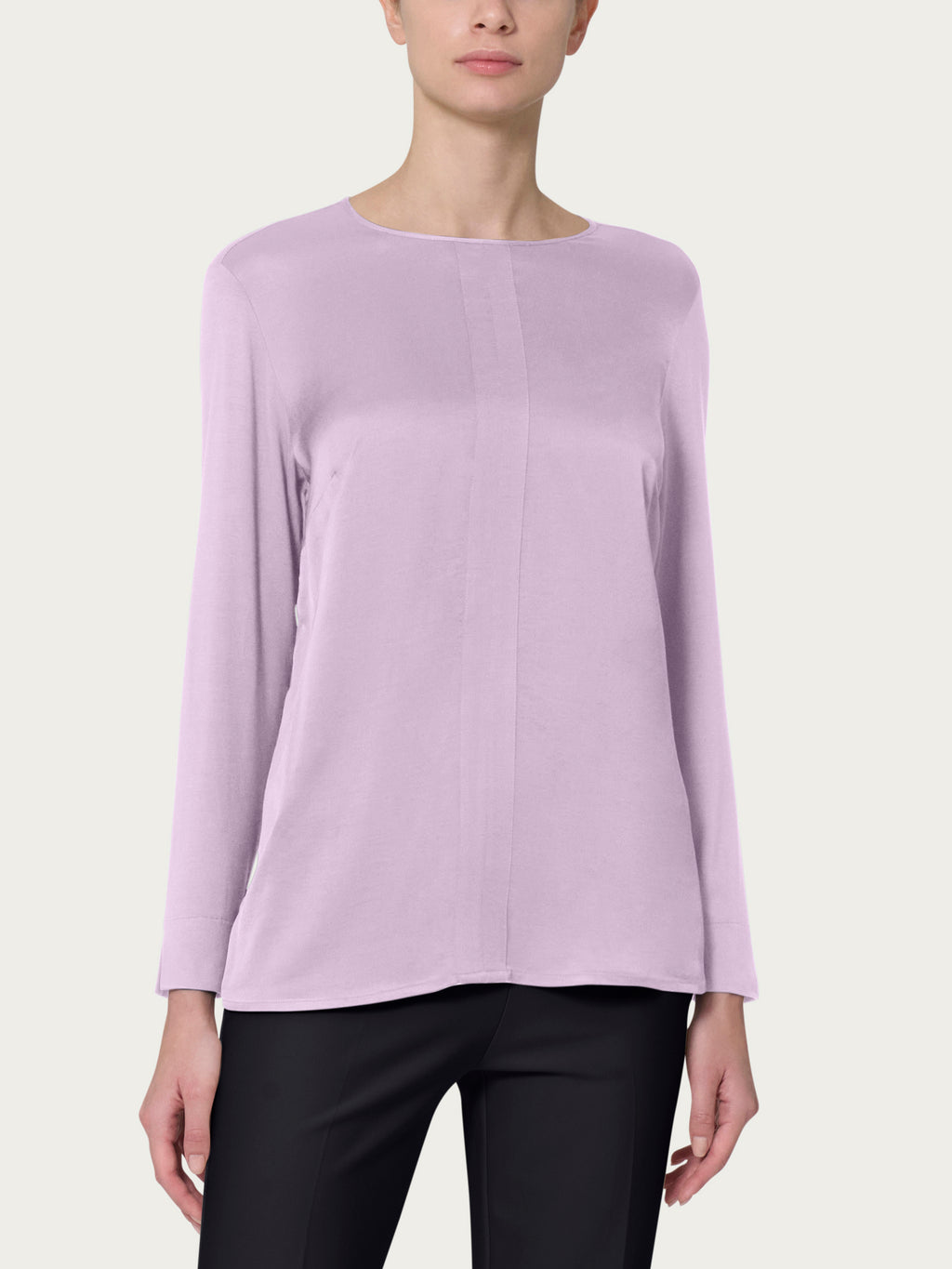 Ragno Viscosa Summer Blusa Girocollo Orchid Petal