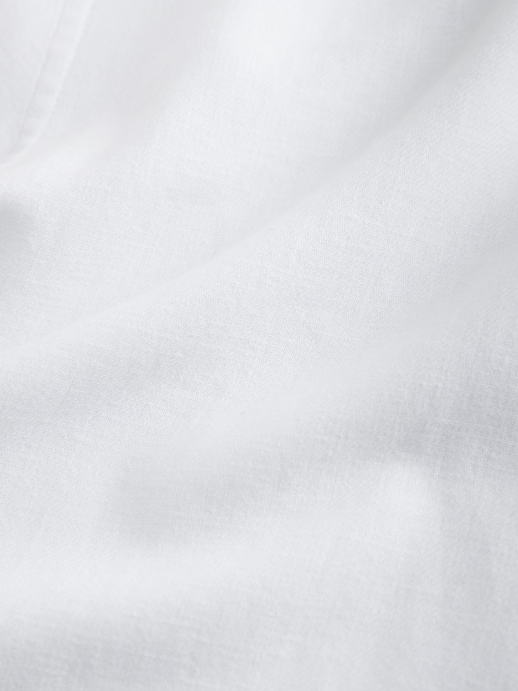 Next camicia uomo maniche corte cotone lino button-down