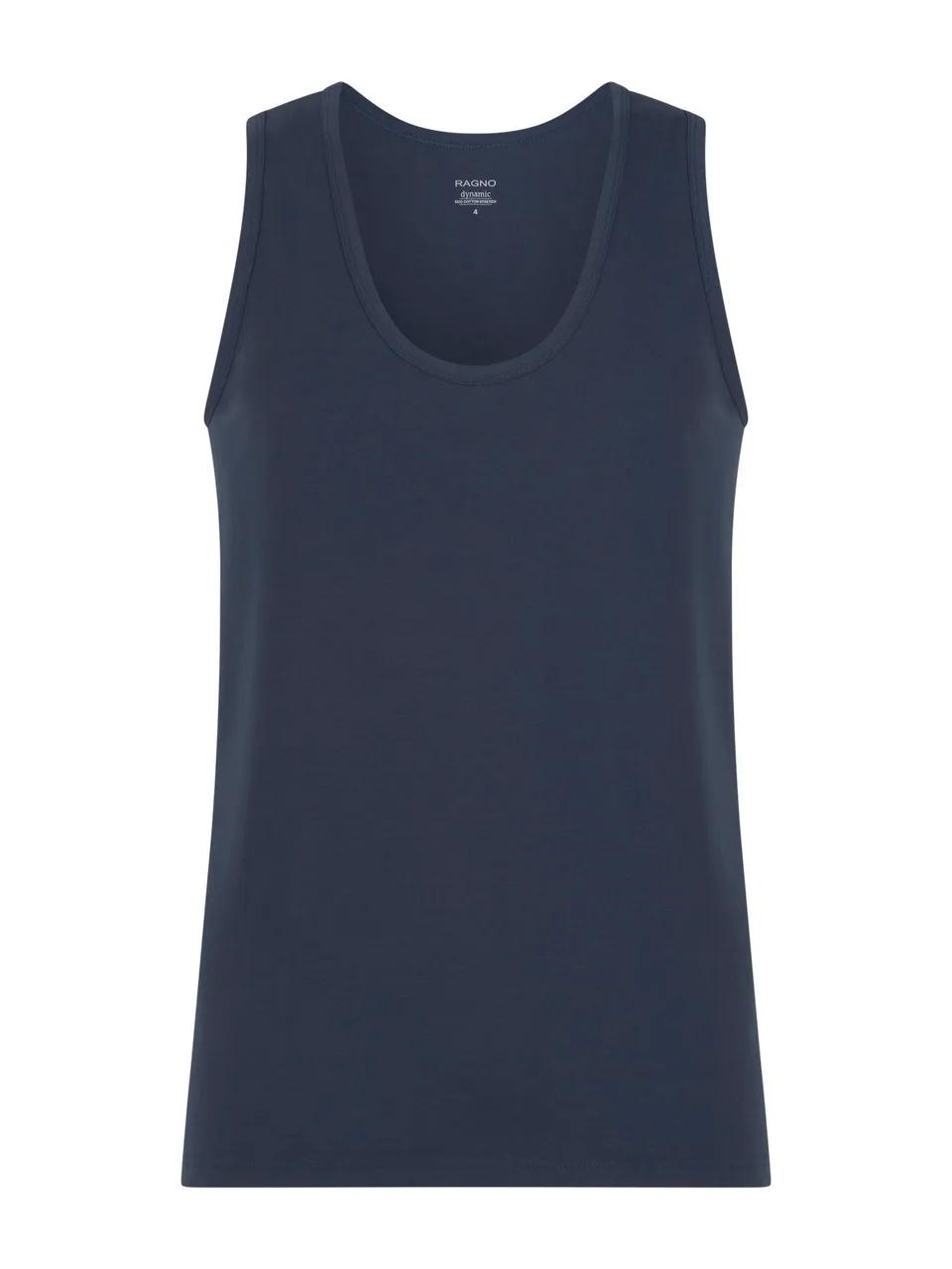 Ragno Dynamic canottiera uomo cotone Bleu Bipack 2 pezzi
