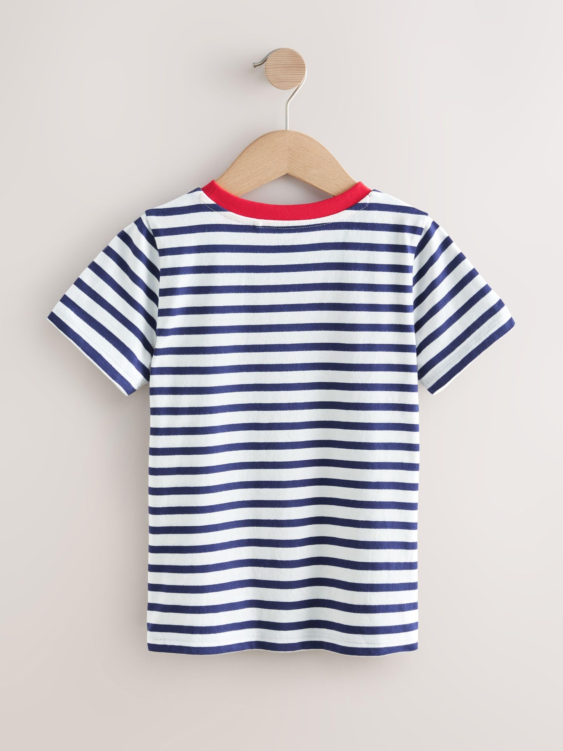 Next Confezione 7 Magliette Bambina Pastello Cotone